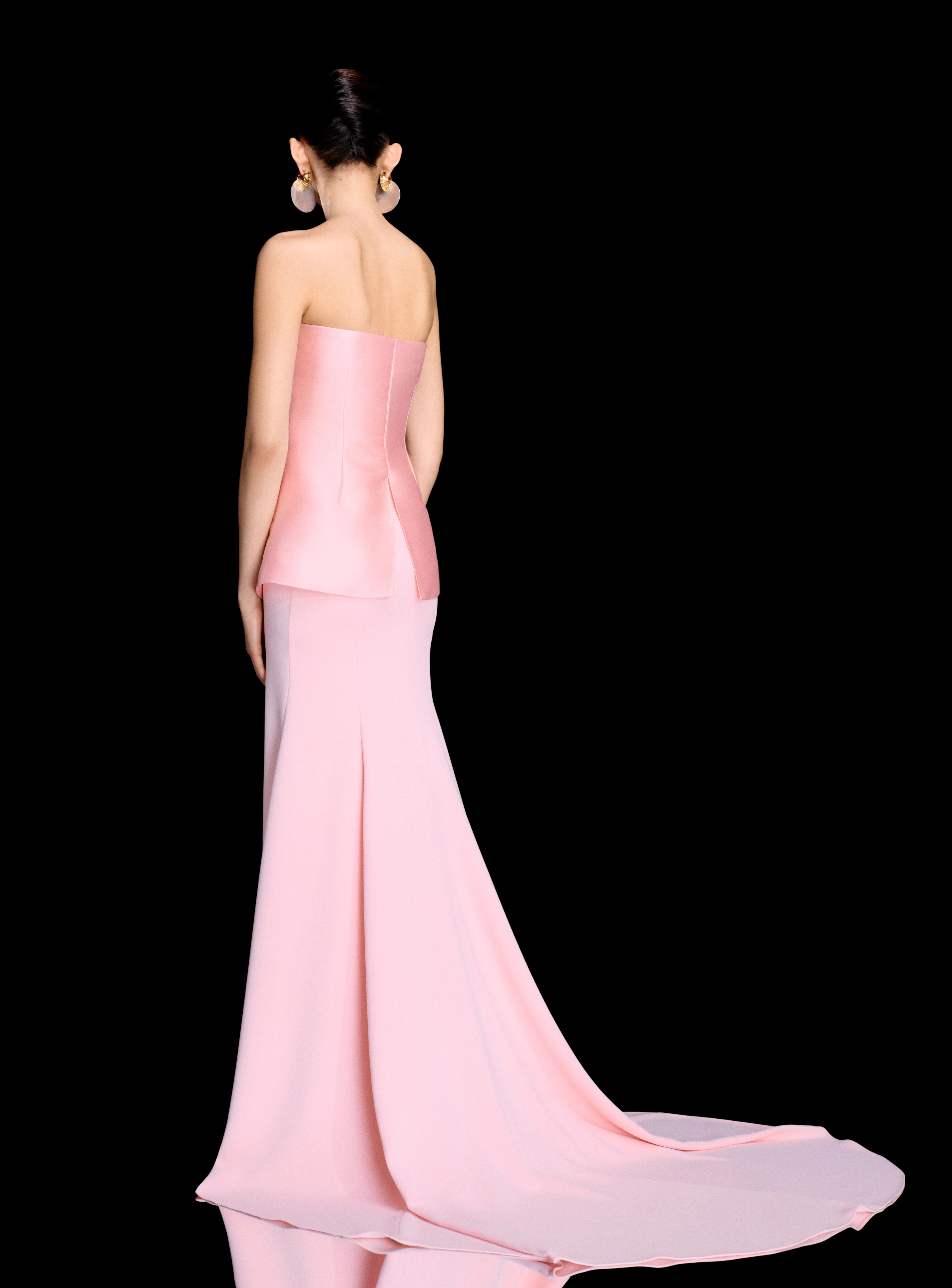 The Alia Maxi Dress in Camellia Pink - Image 3