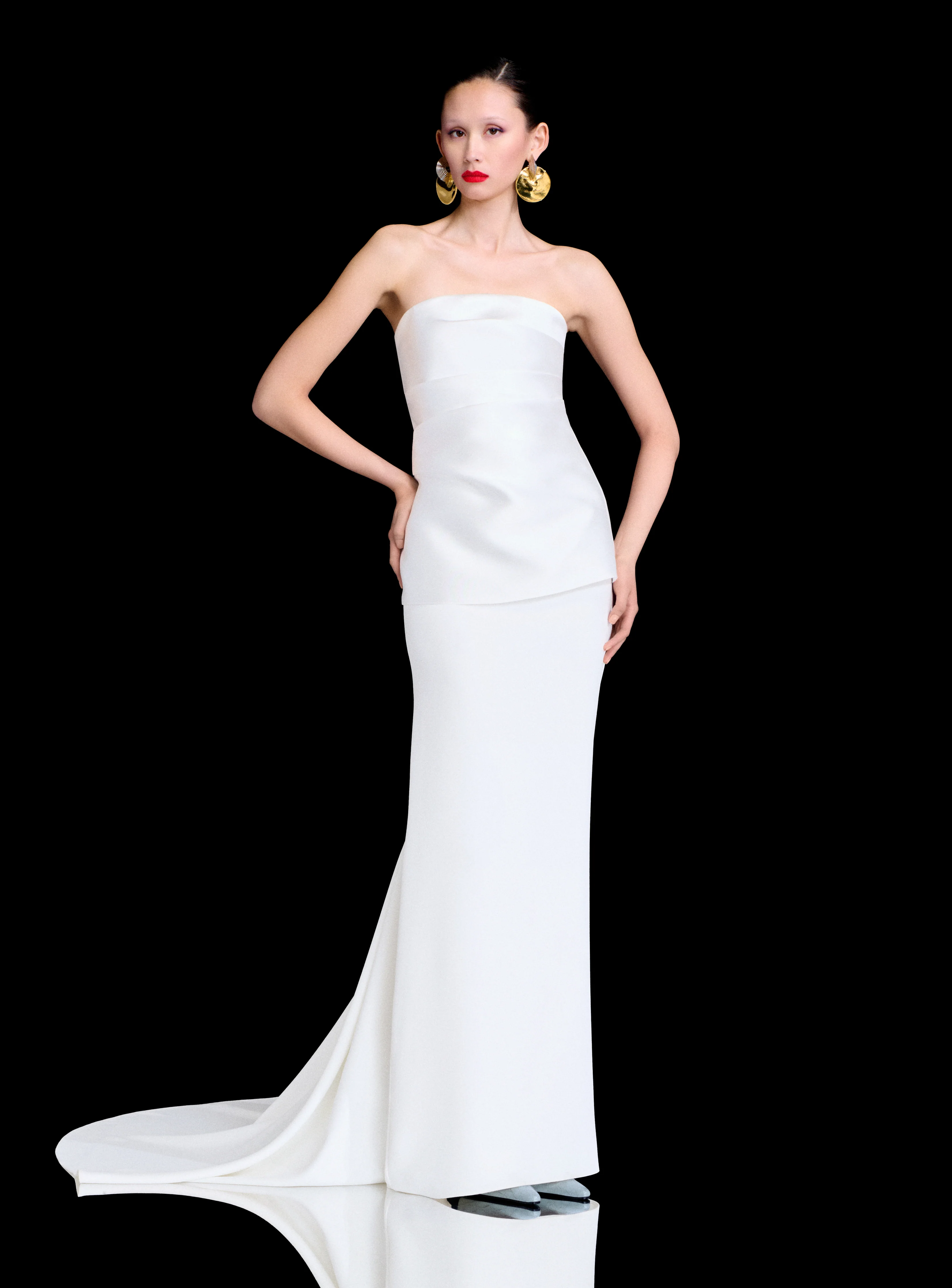 The Alia Maxi Dress in Cream