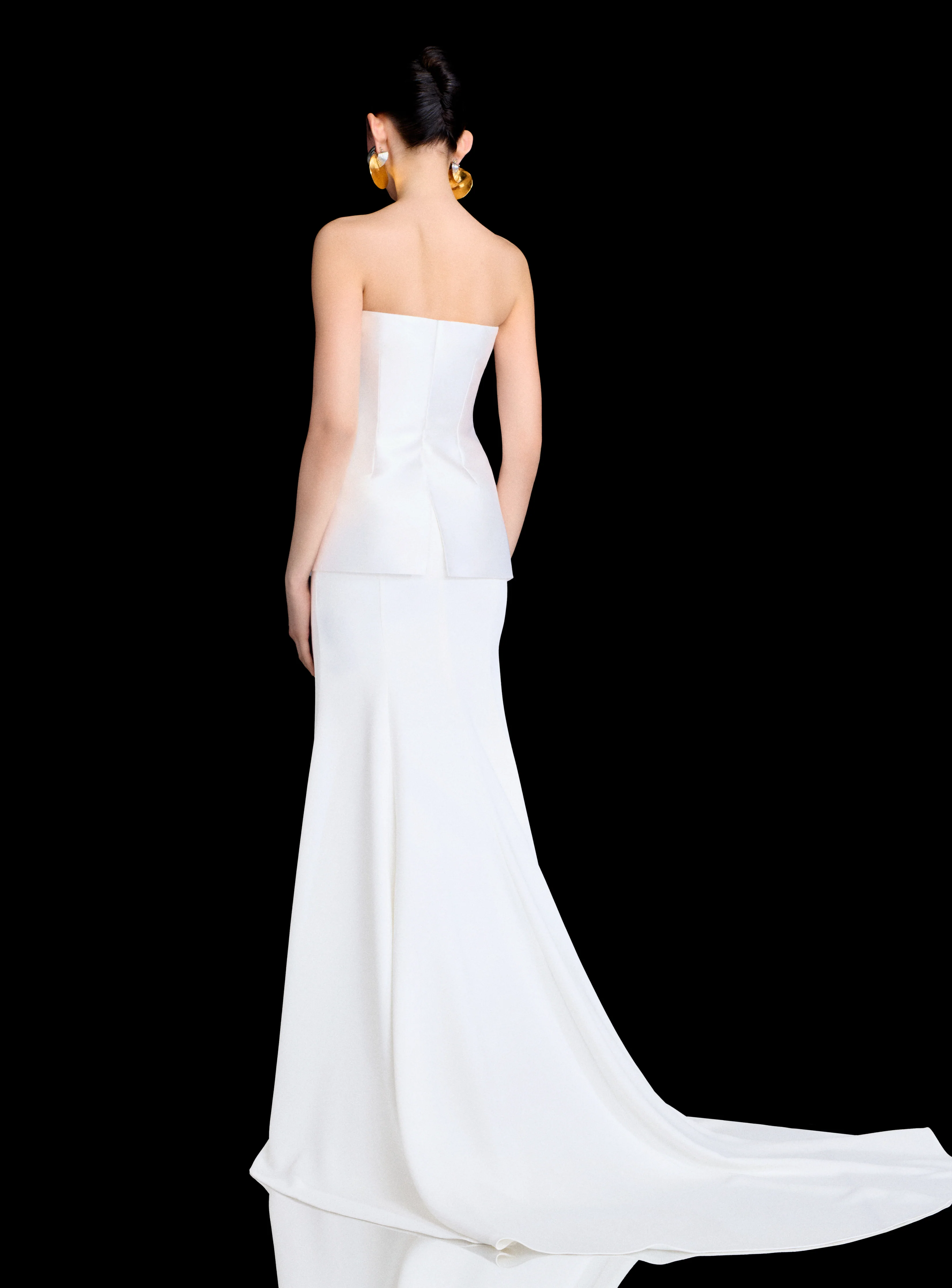 The Alia Maxi Dress in Cream - Image 2