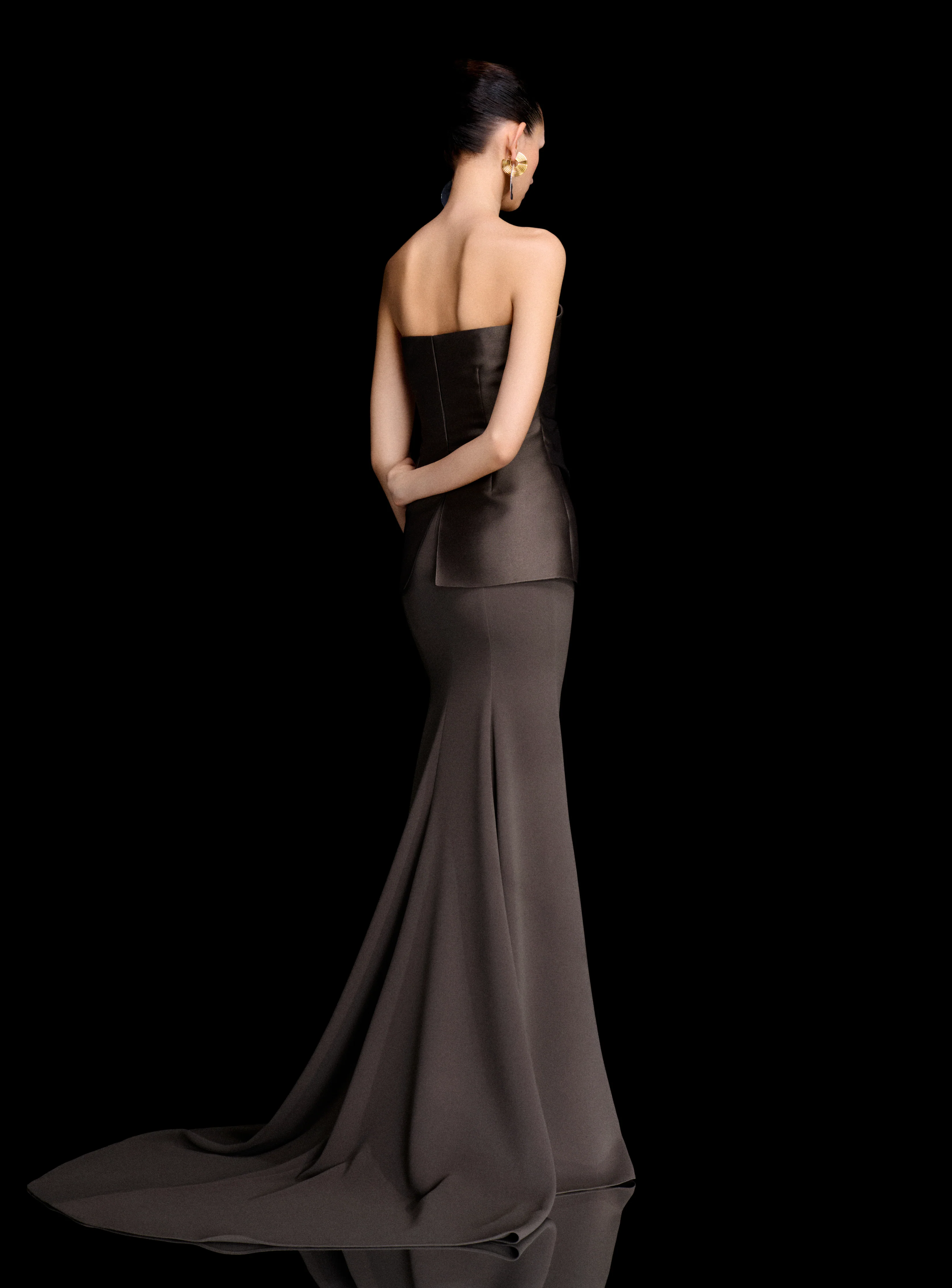 The Alia Maxi Dress in Flint - Image 2