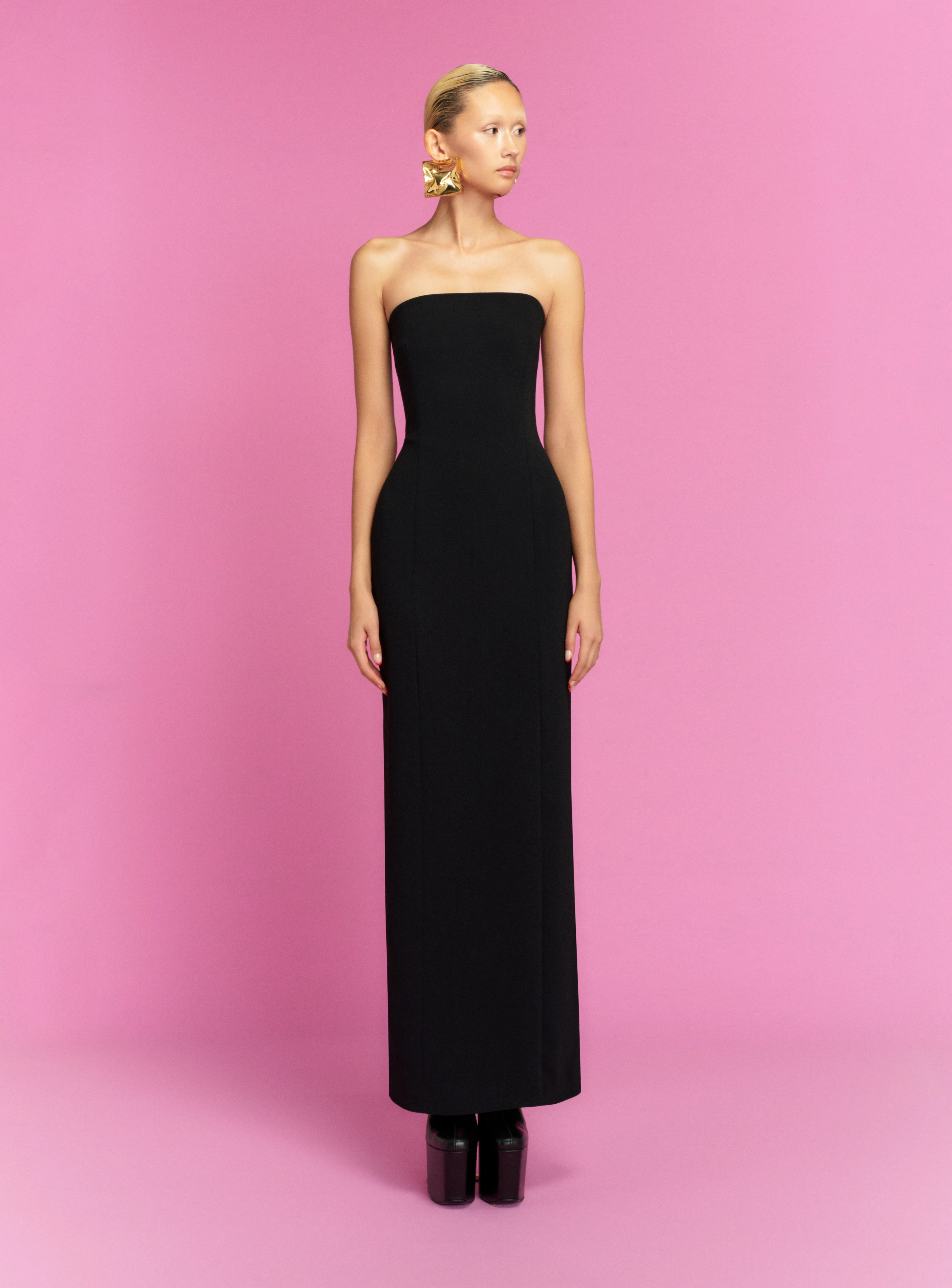 The Anderson Maxi Dress in Black