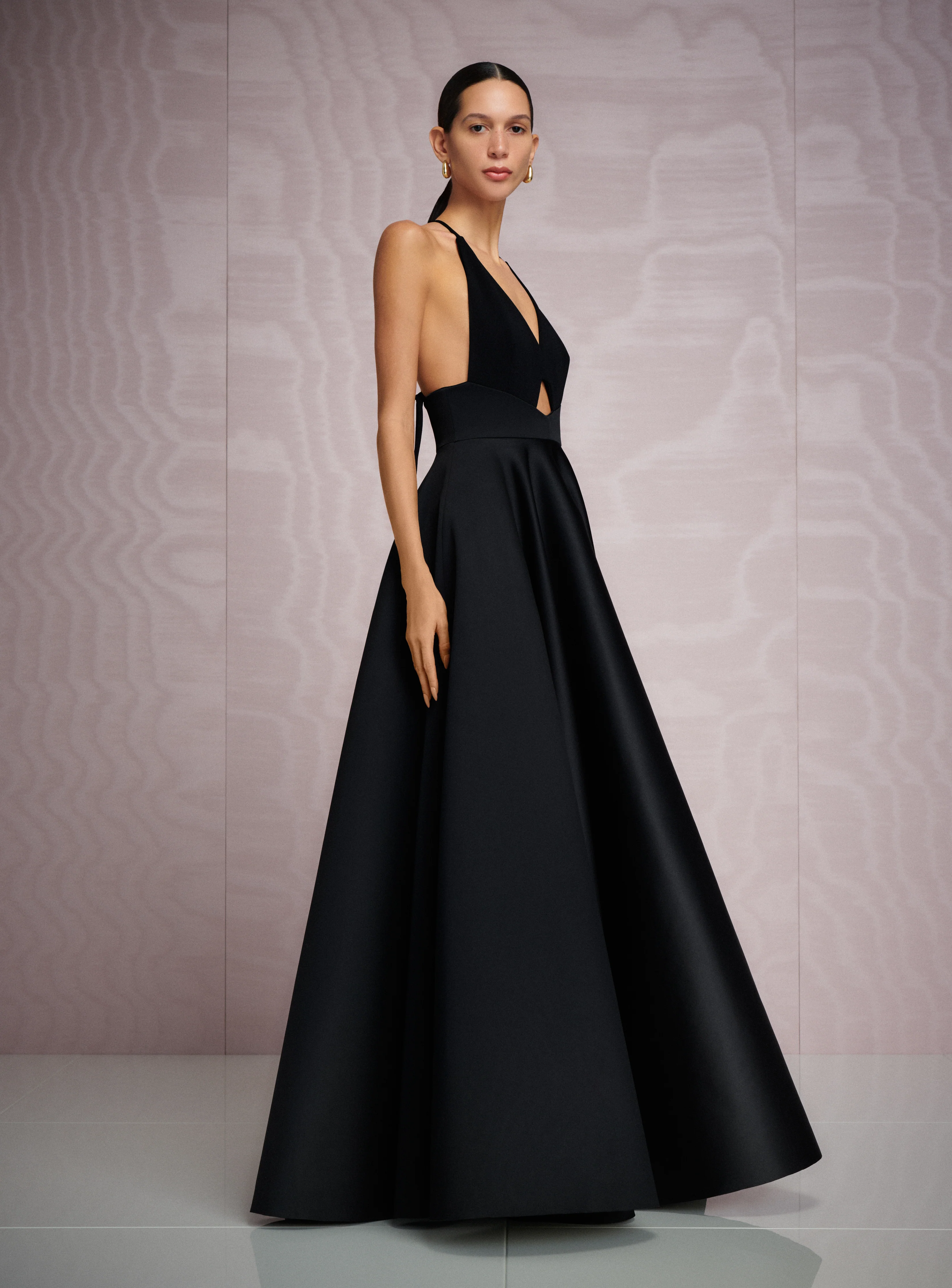 The Avallon Maxi Dress in Black - Image 4