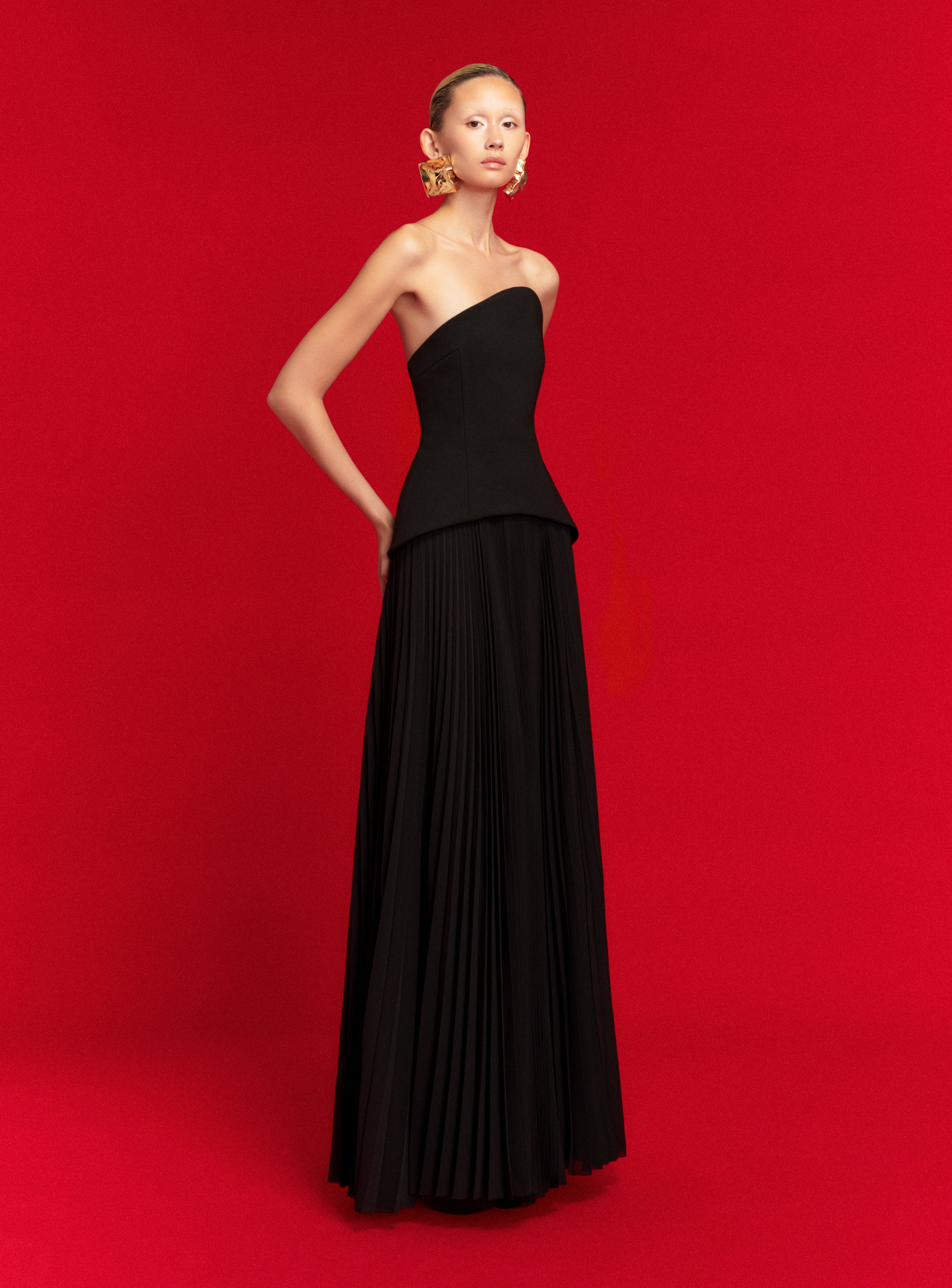 The Britt Maxi Dress in Black - Image 2