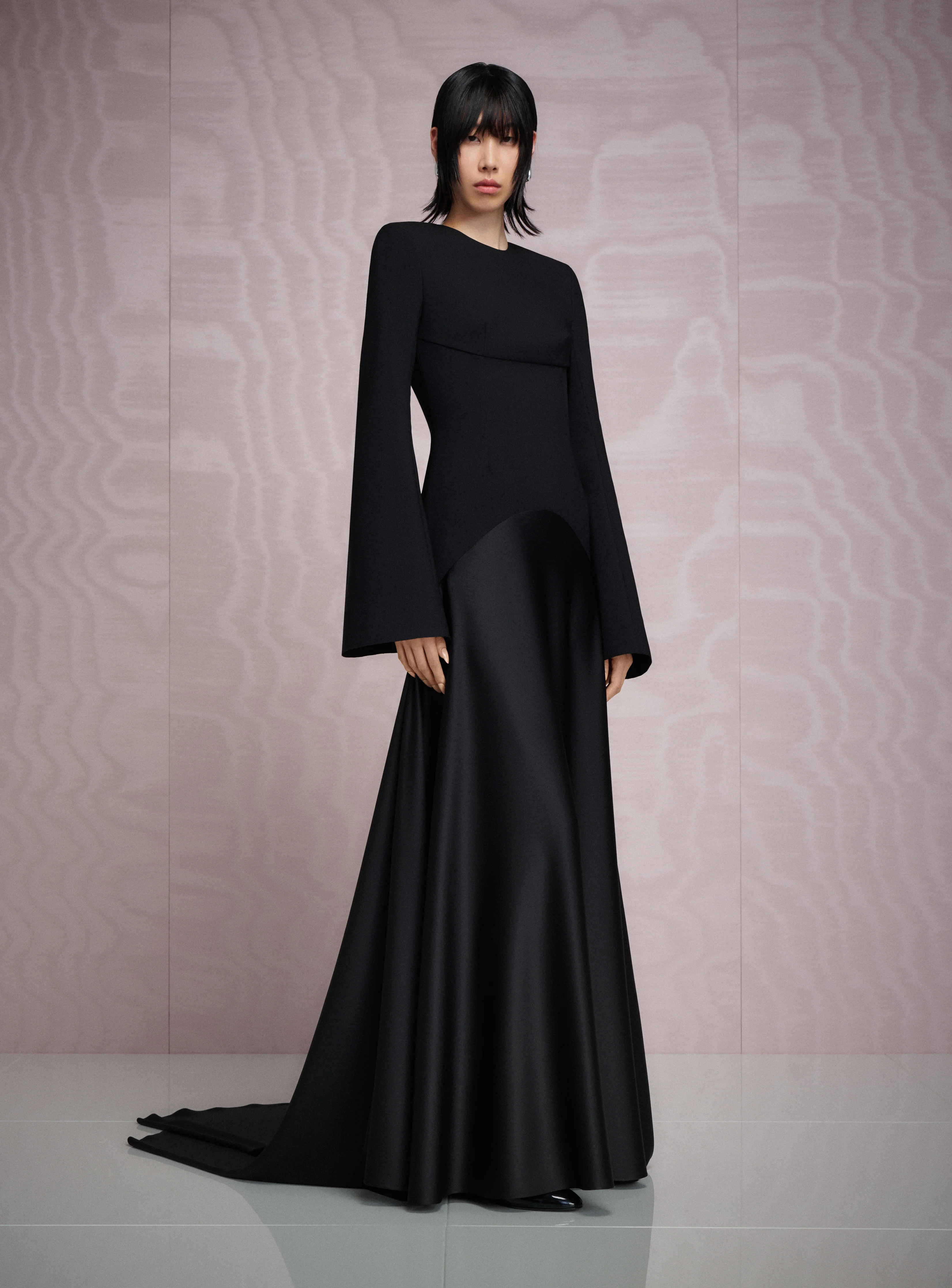 The Claudine Maxi Dress in Black