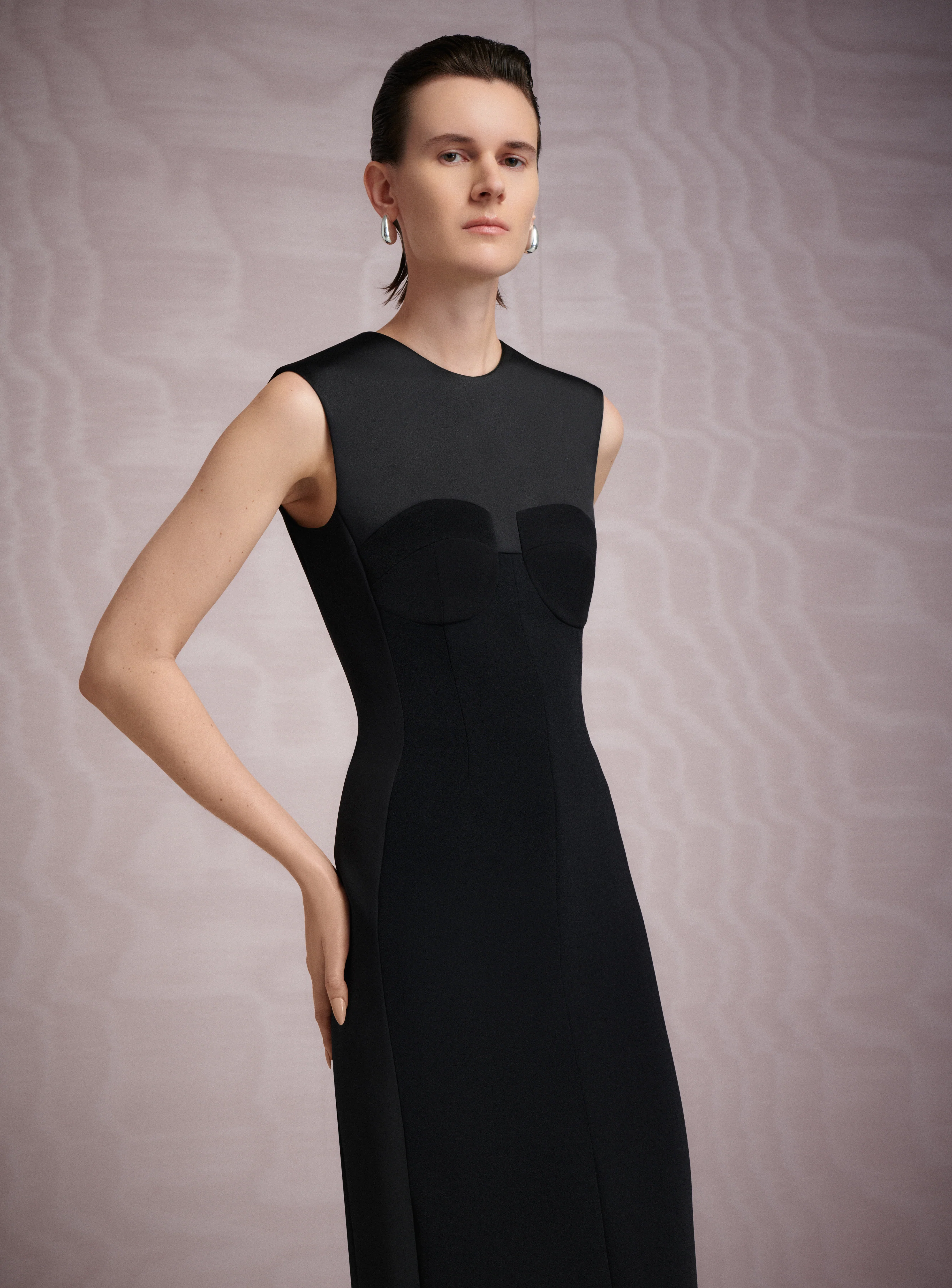 The Coco Maxi Dress in Black - Image 2