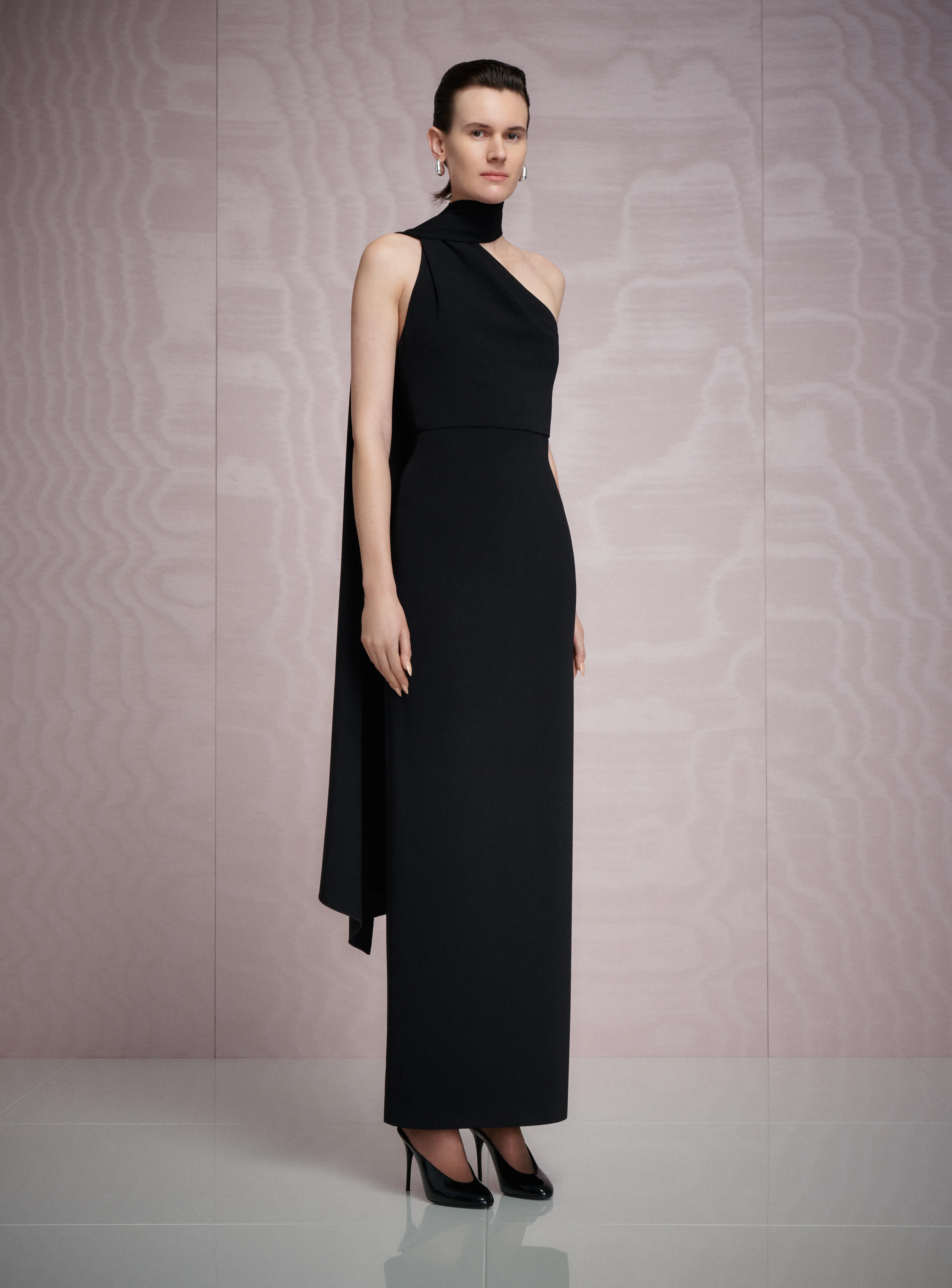 The Demi Maxi Dress in Black - Image 2