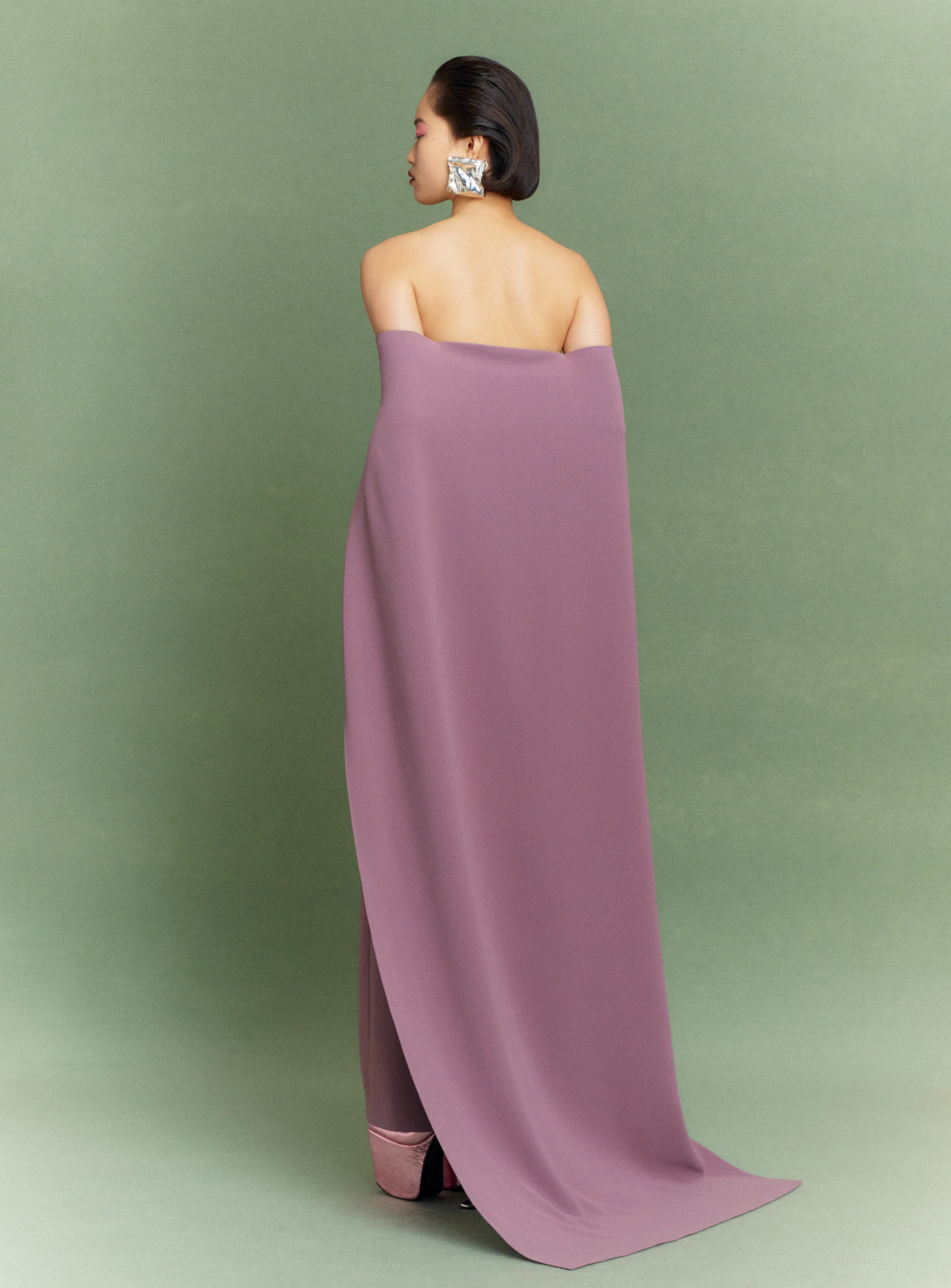 The Fia Maxi Dress in Acai - Image 3
