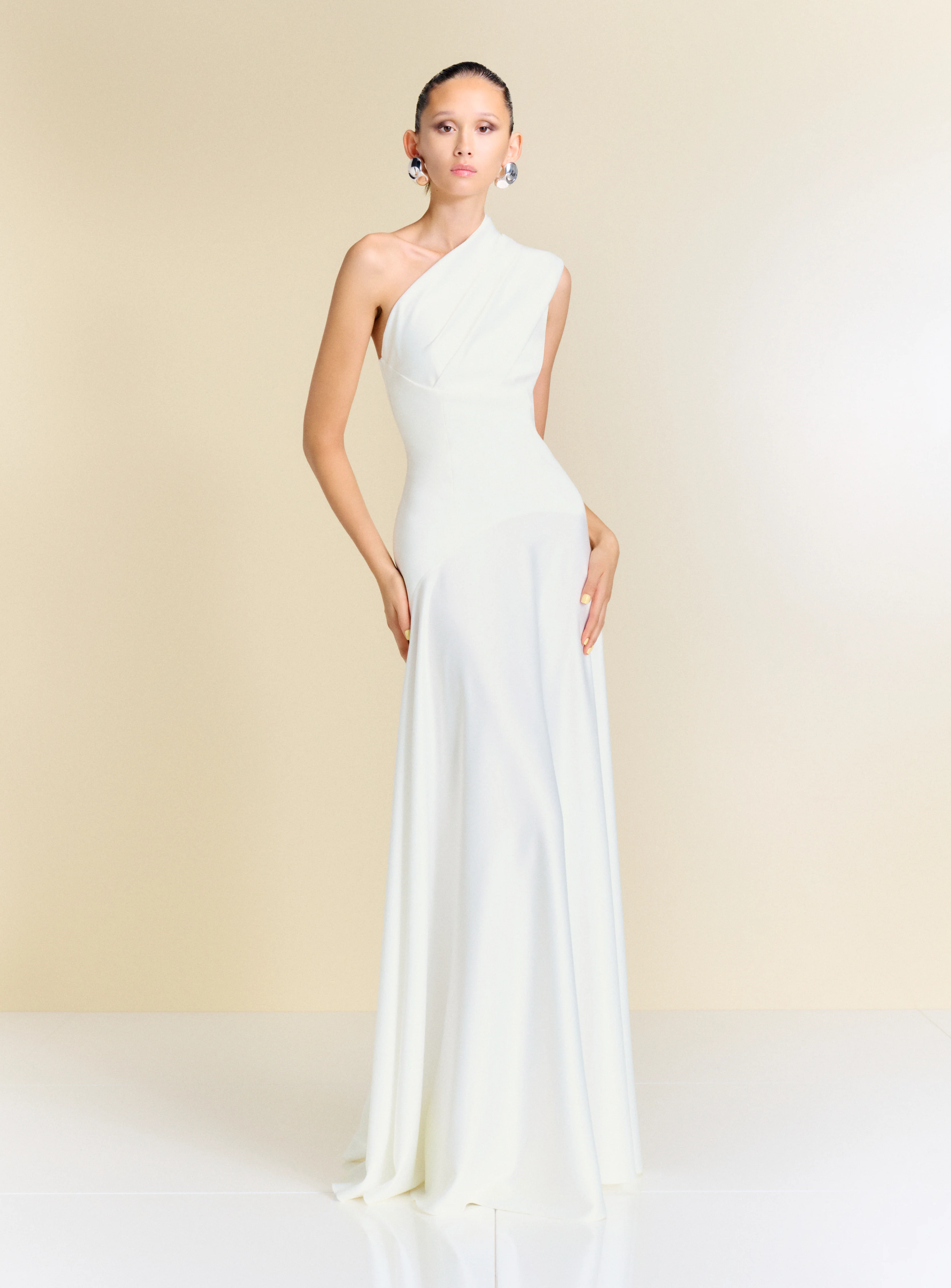 The Gabriela Maxi Dress in Cream