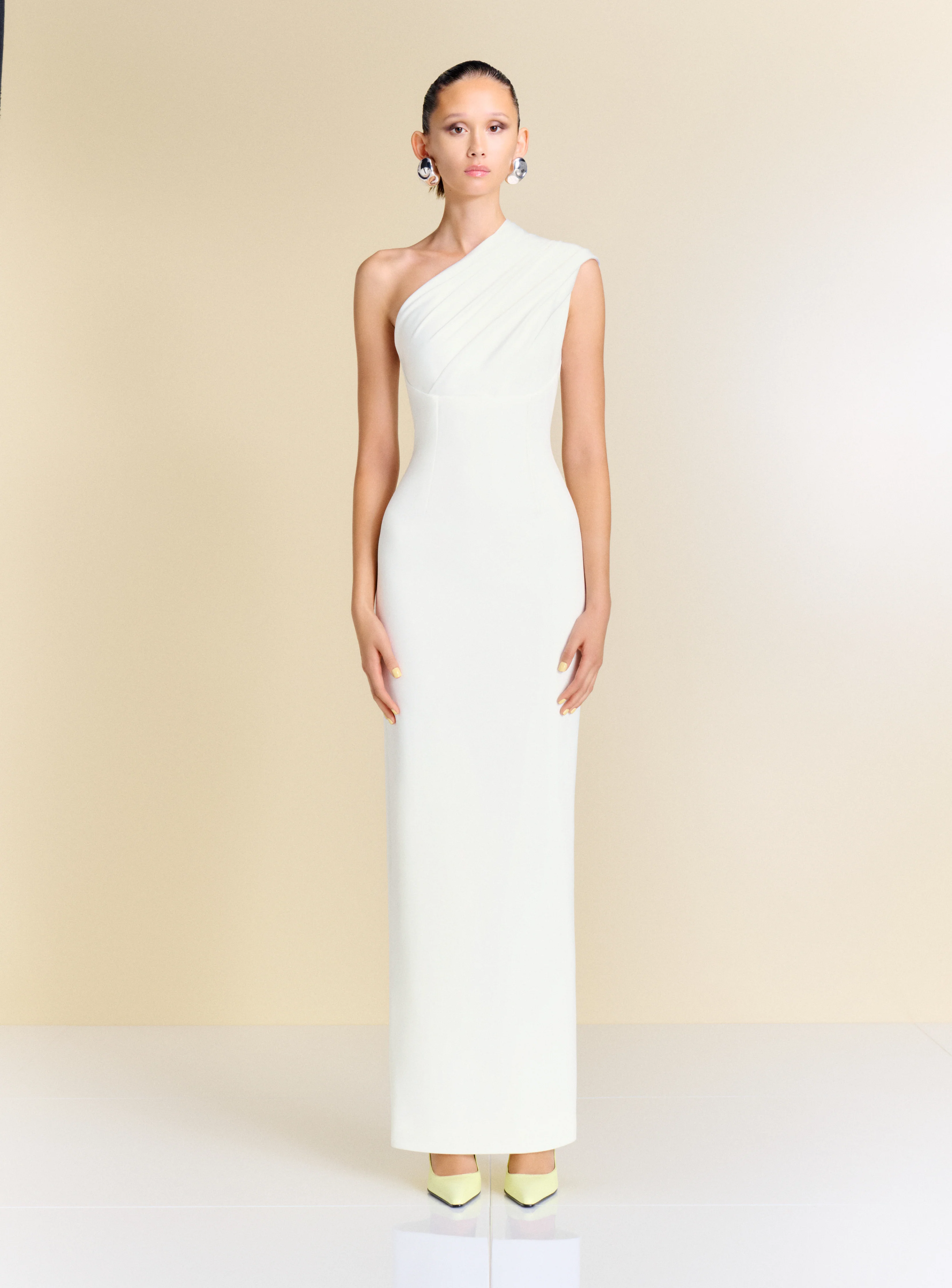 The Gracie Maxi Dress in Cream