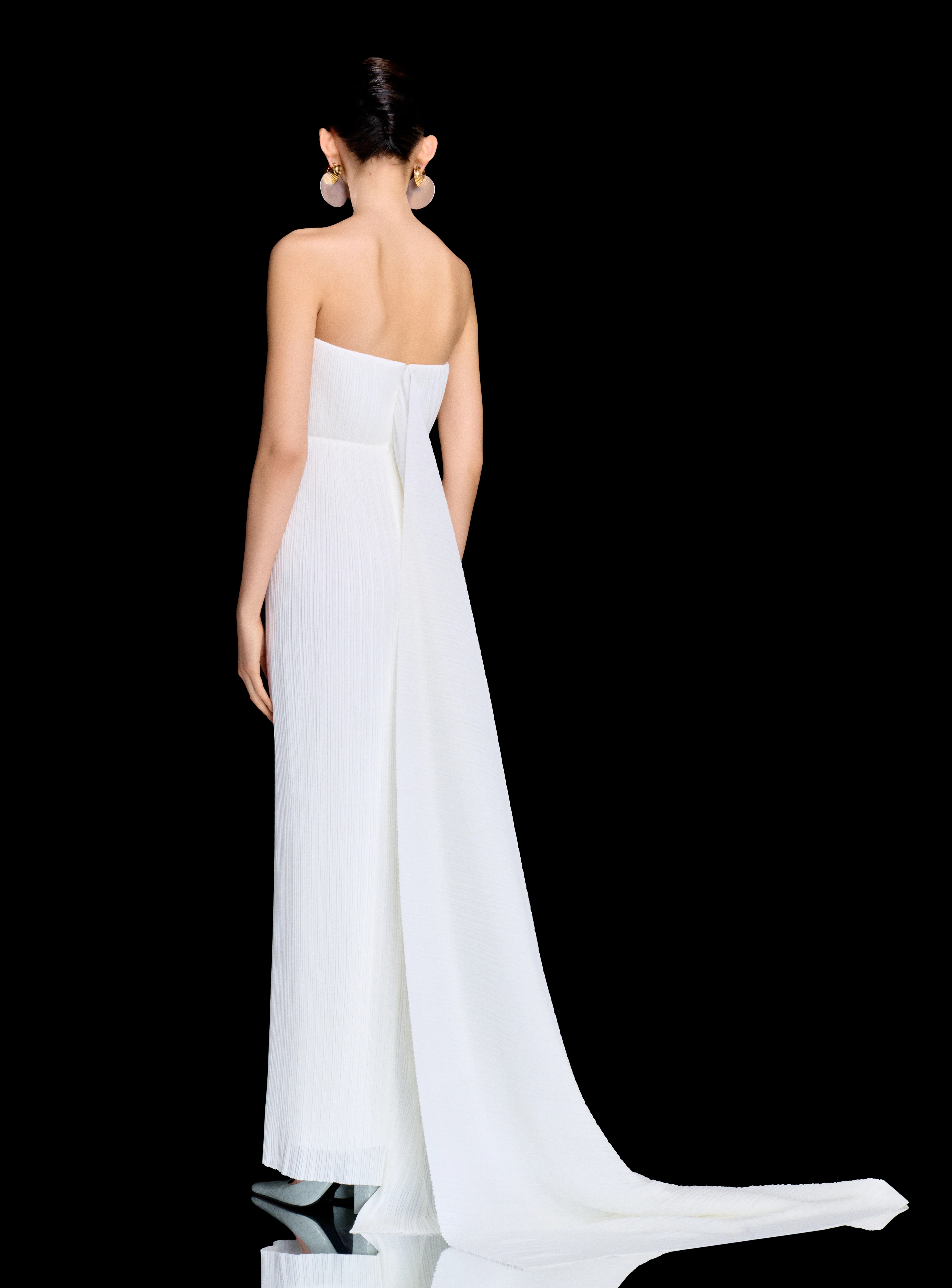 The Harlee Maxi Dress in Cream - Image 3
