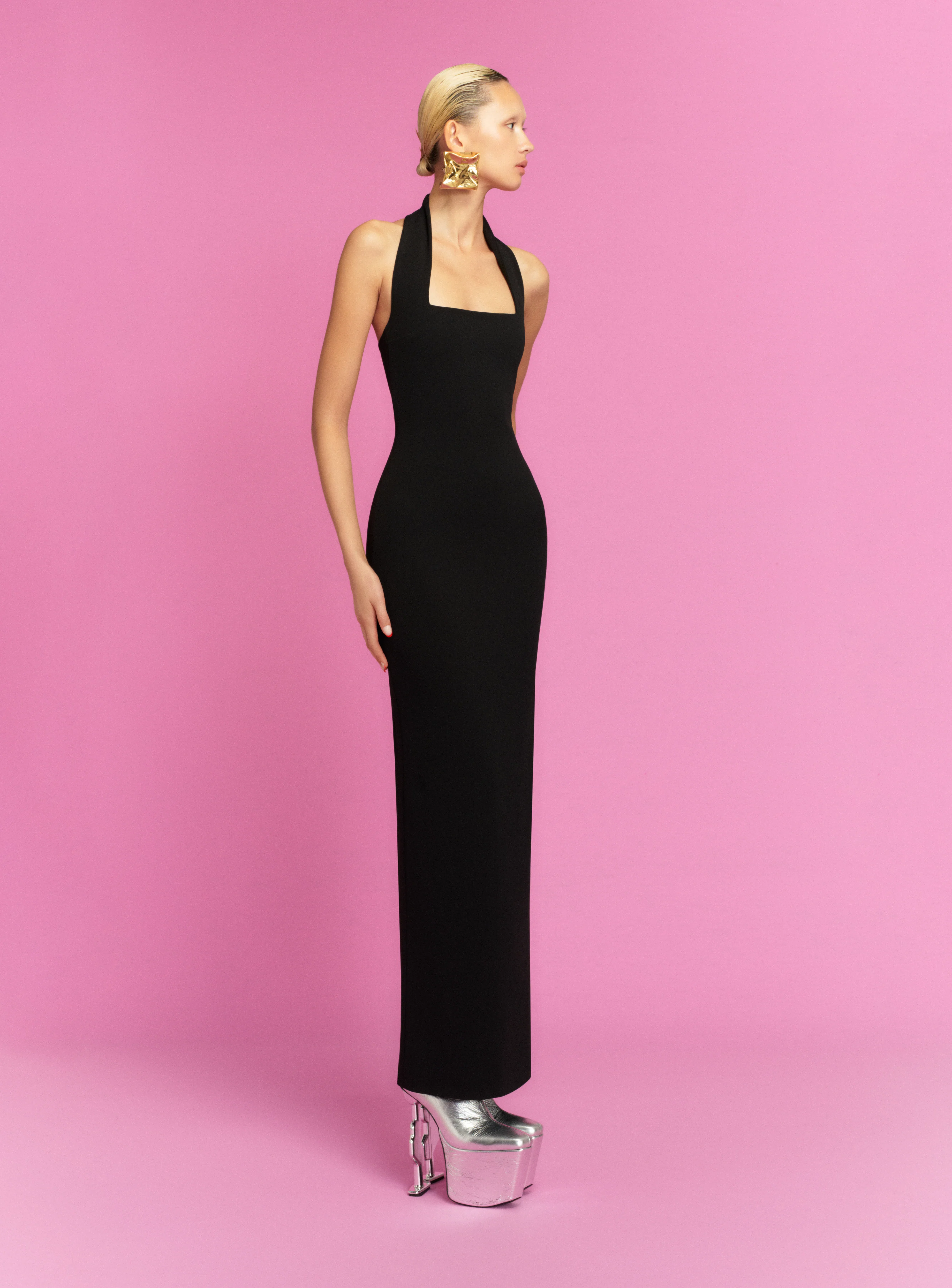 The Ilona Maxi Dress in Black - Image 2