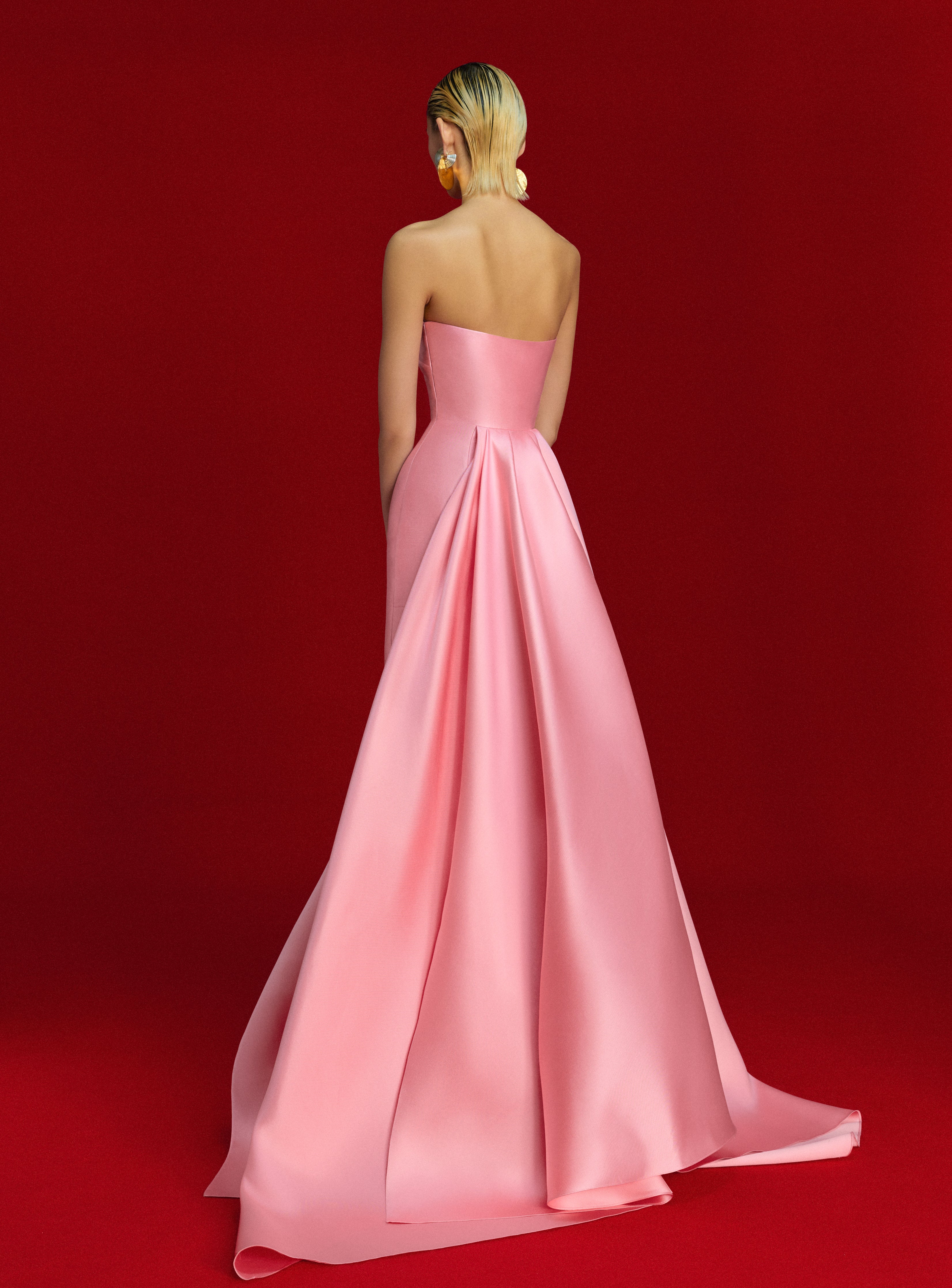 The Imani Maxi Dress in Soft Pink - Image 3