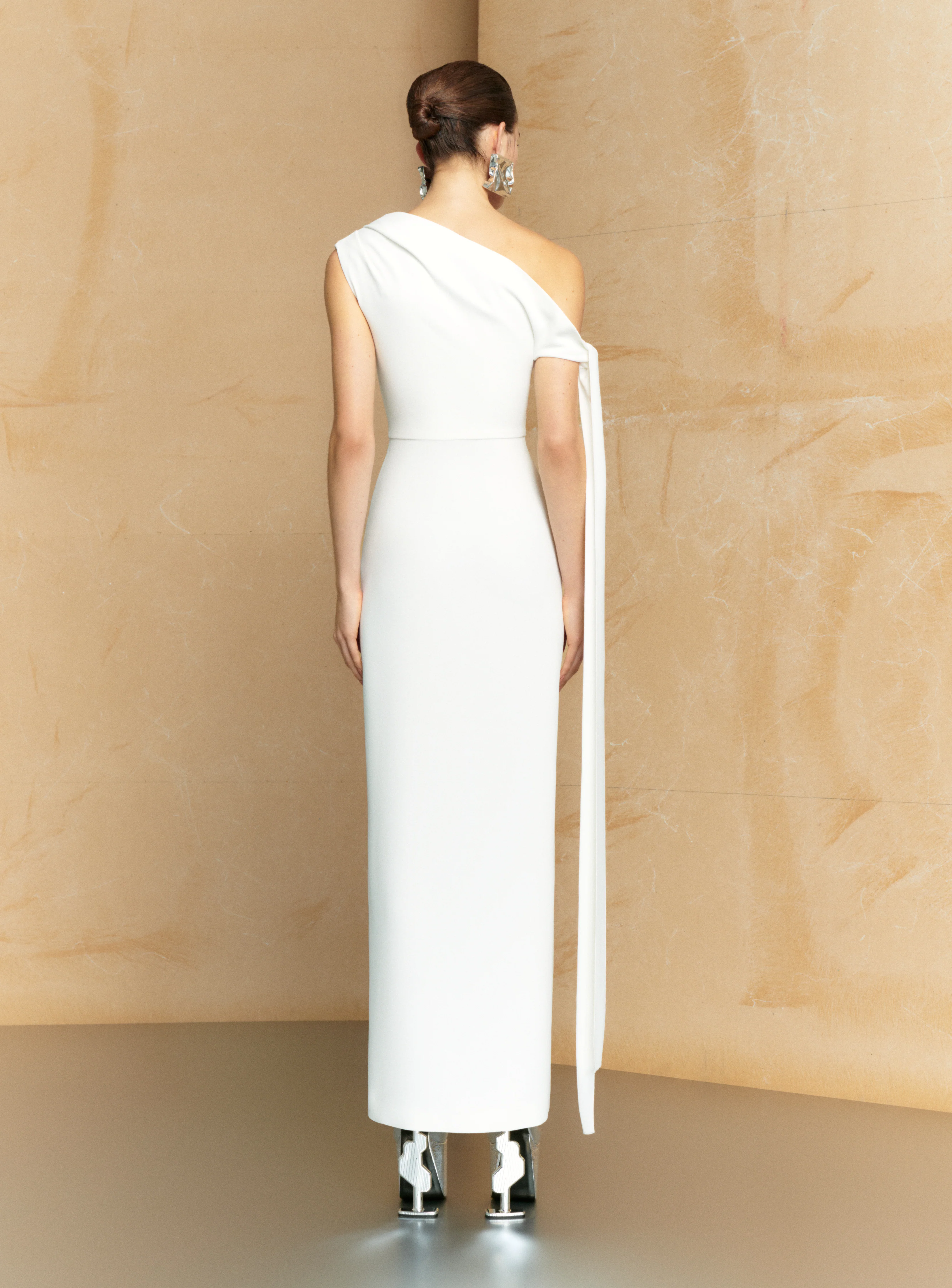 The Irina Maxi Dress in Cream - Image 3