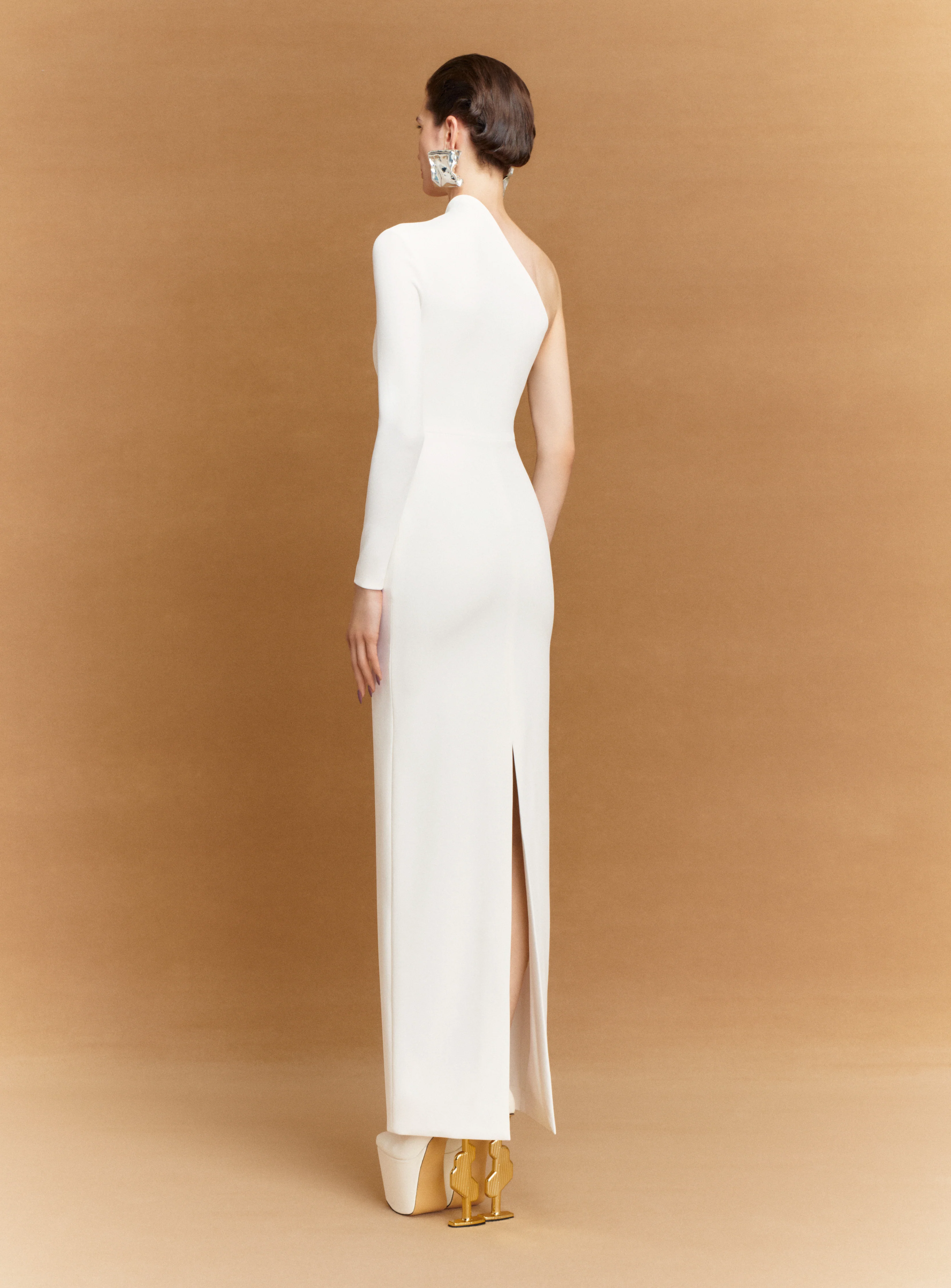 The Joana Maxi Dress in Cream - Image 3