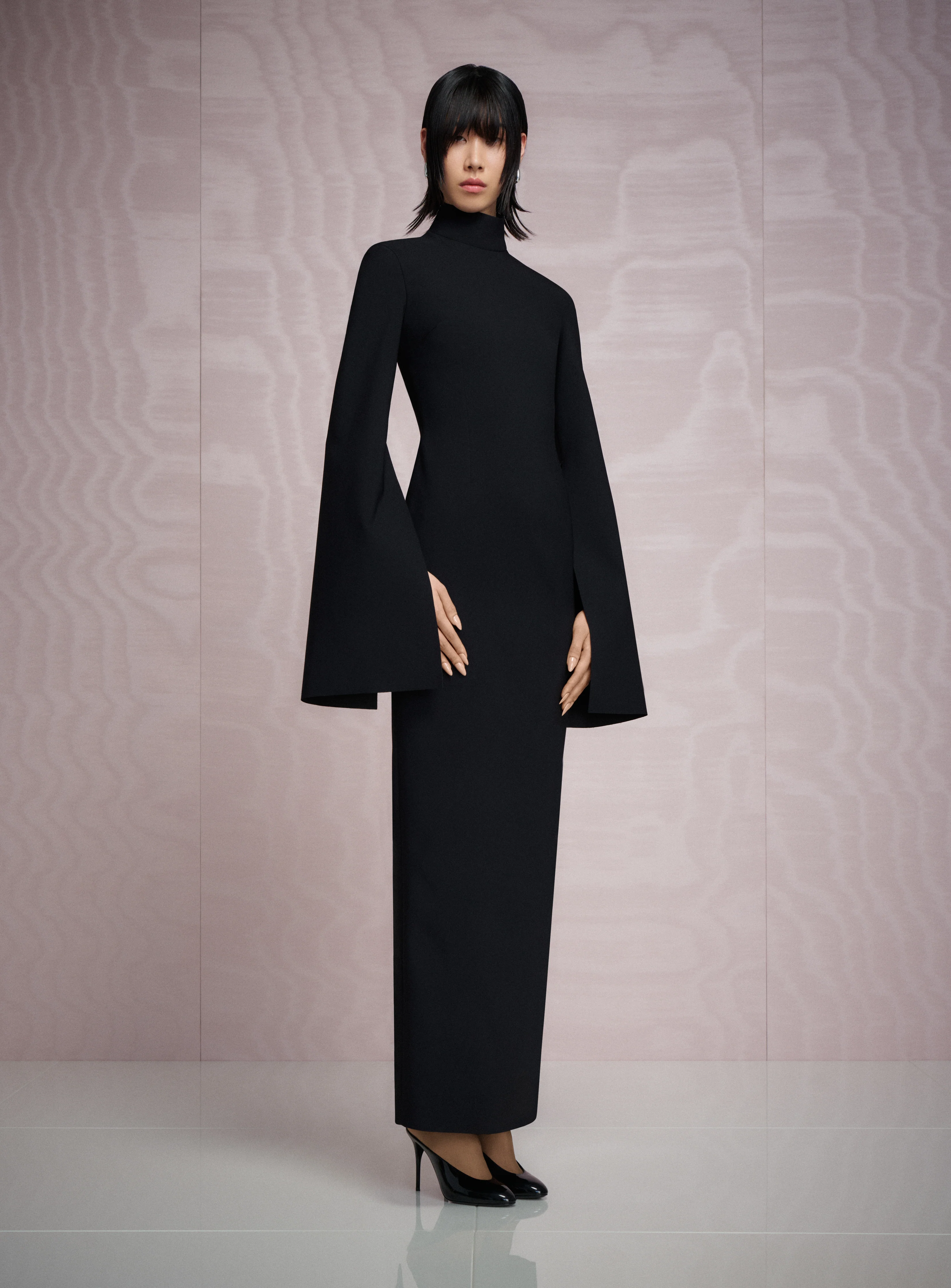 The Josefine Maxi Dress in Black - Image 2