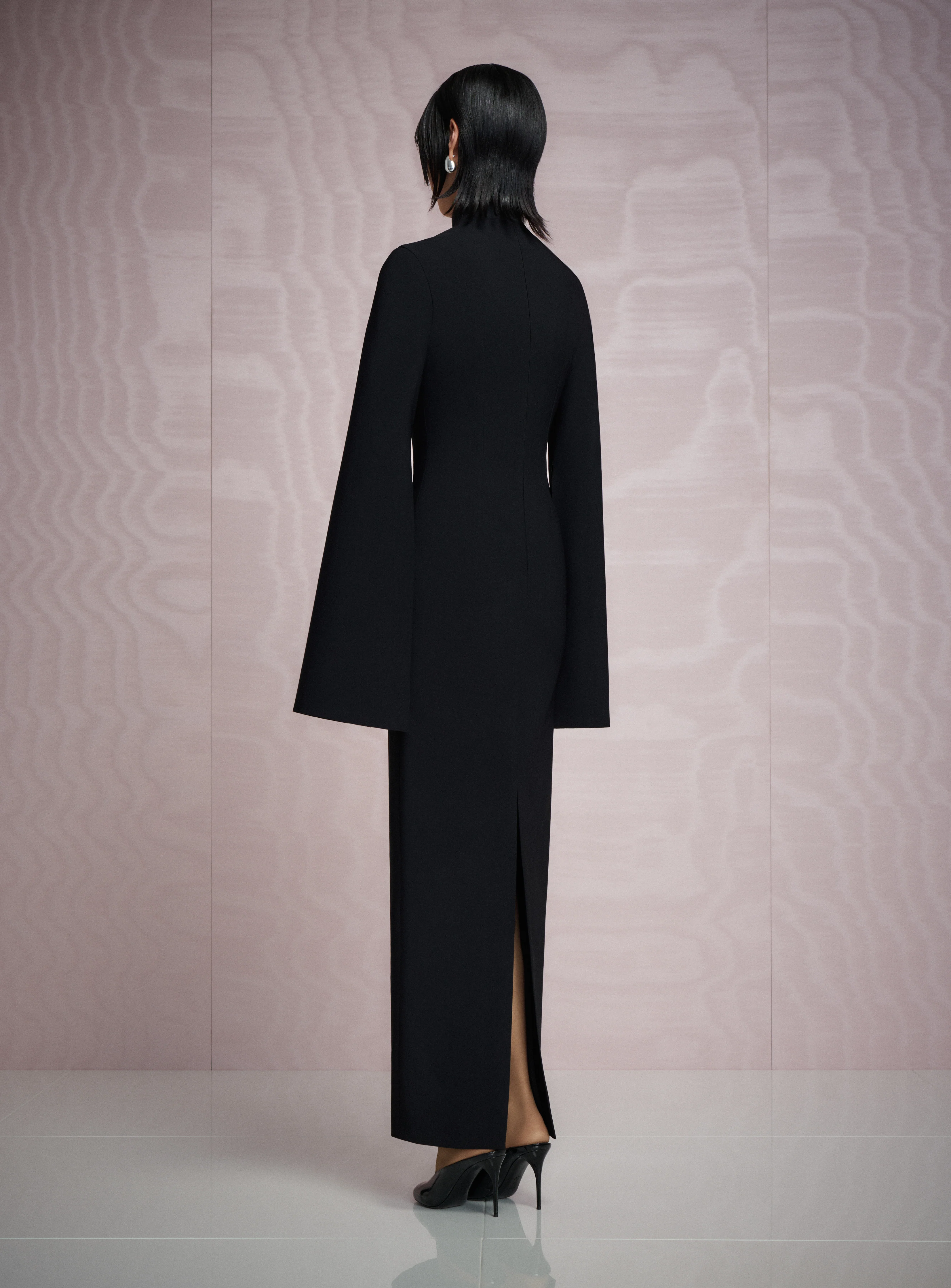 The Josefine Maxi Dress in Black - Image 3