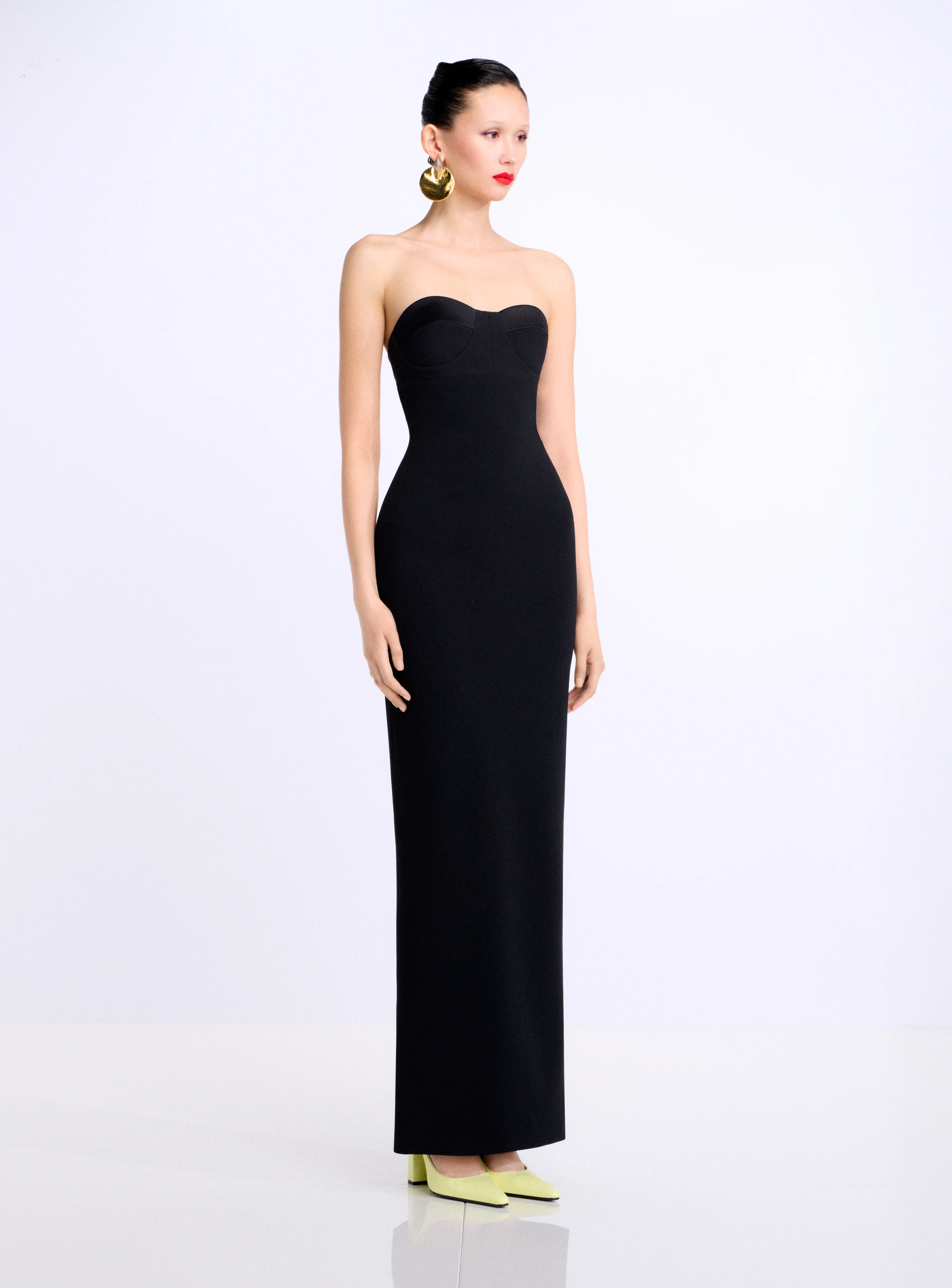 The Keaton Maxi Dress in Black