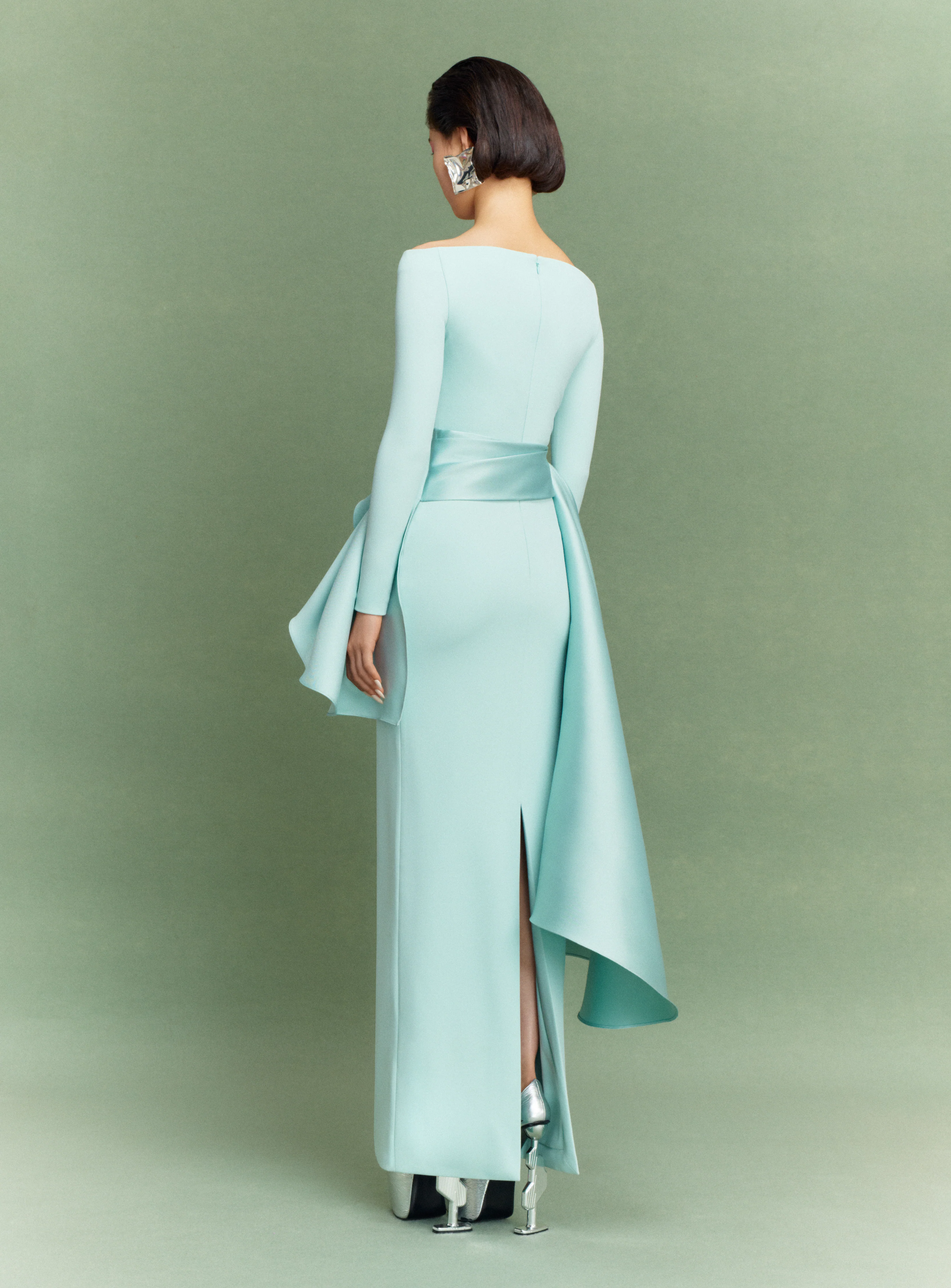 The Kiana Maxi Dress in Opal - Image 2
