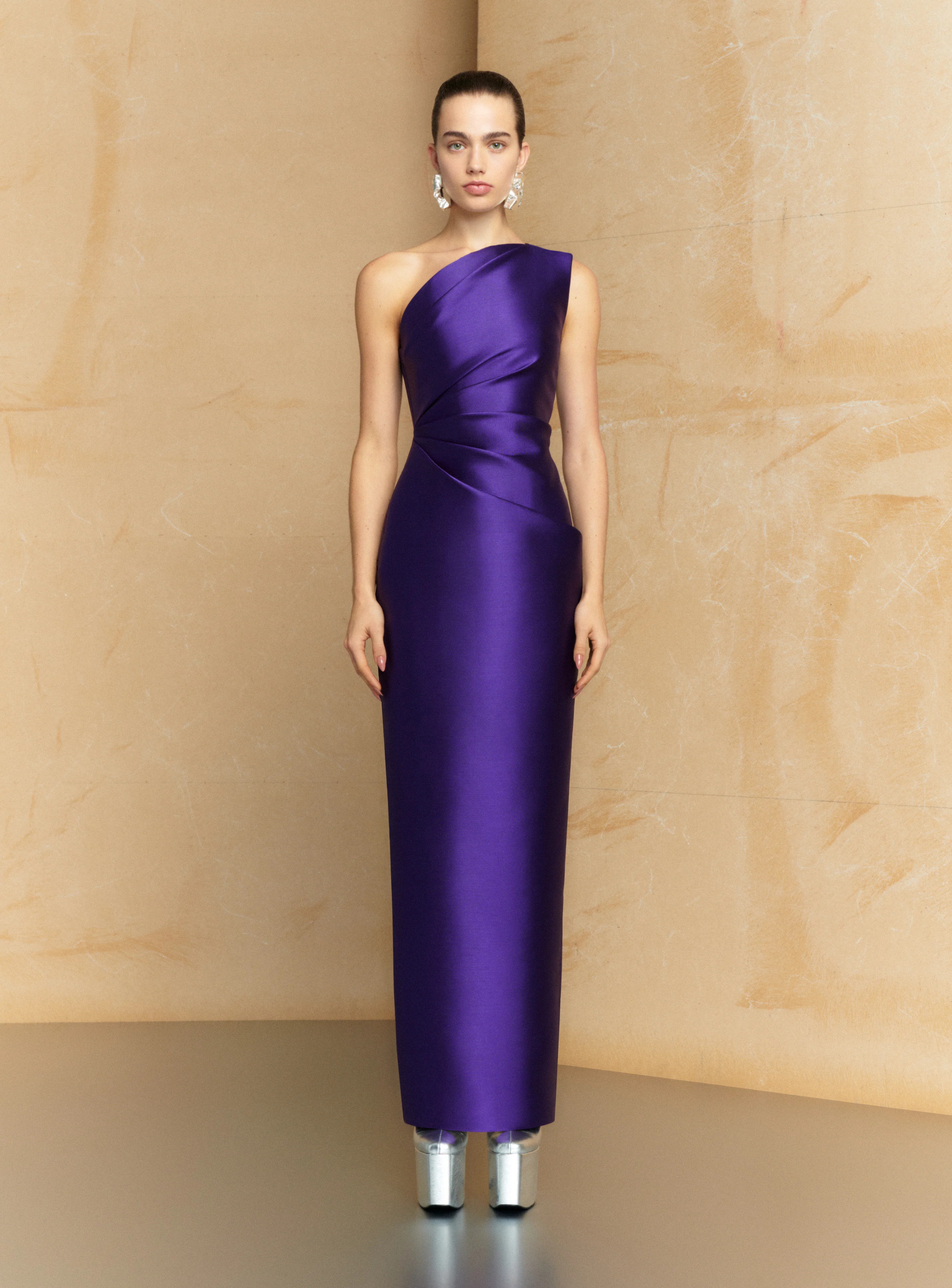 The Kira Maxi Dress in Amethyst