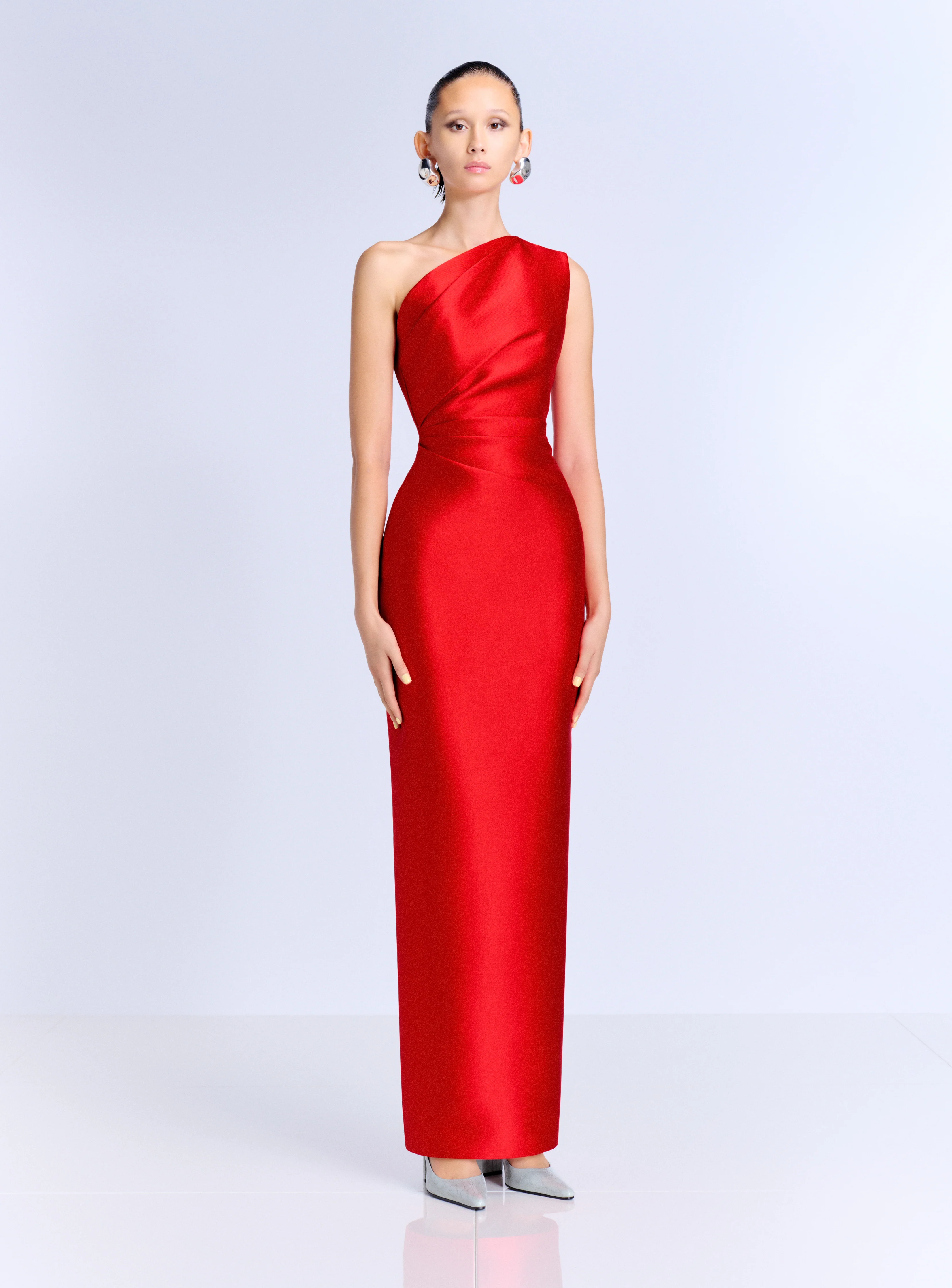 The Kira Maxi Dress in Red