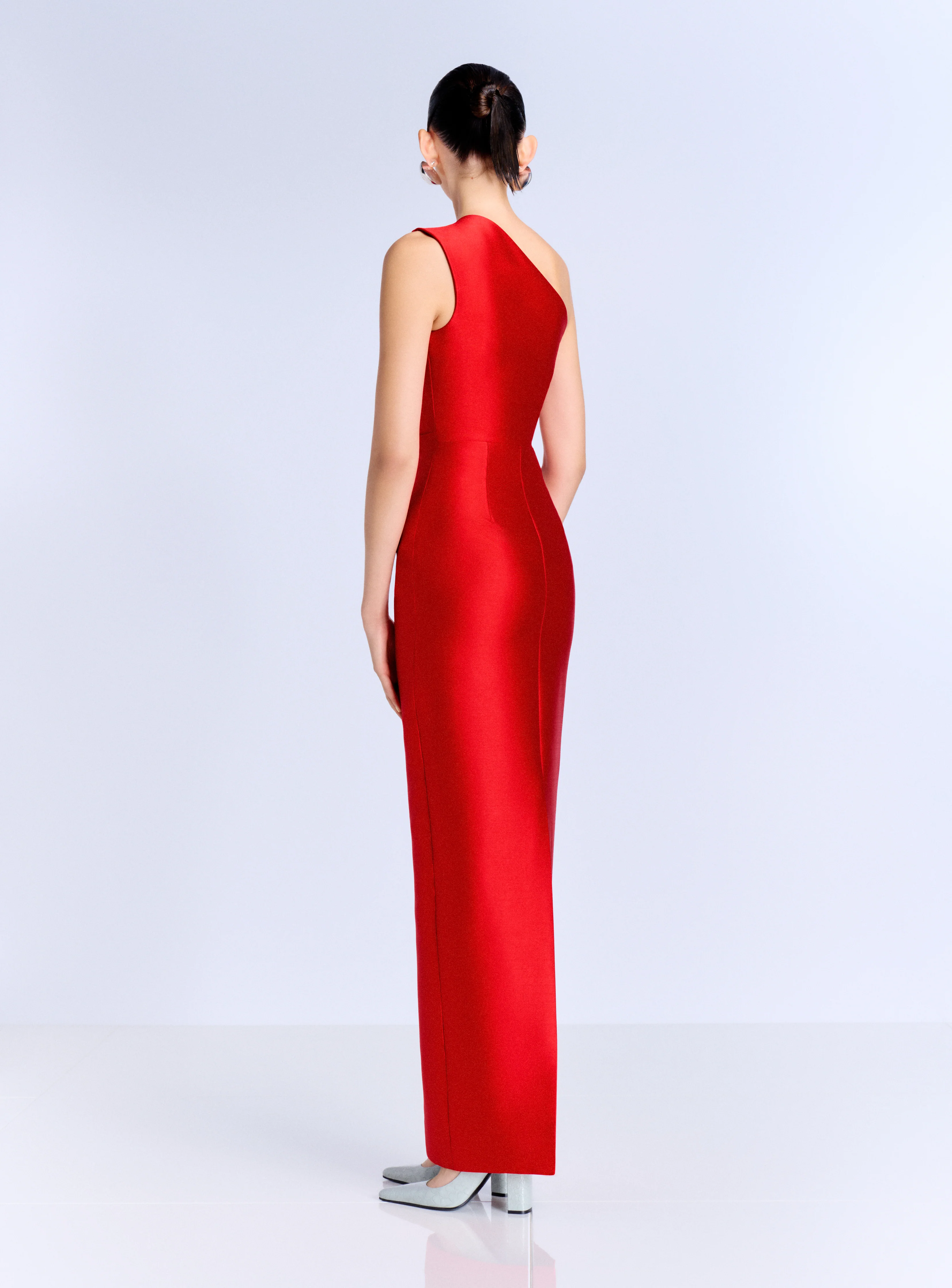 The Kira Maxi Dress in Red - Image 4
