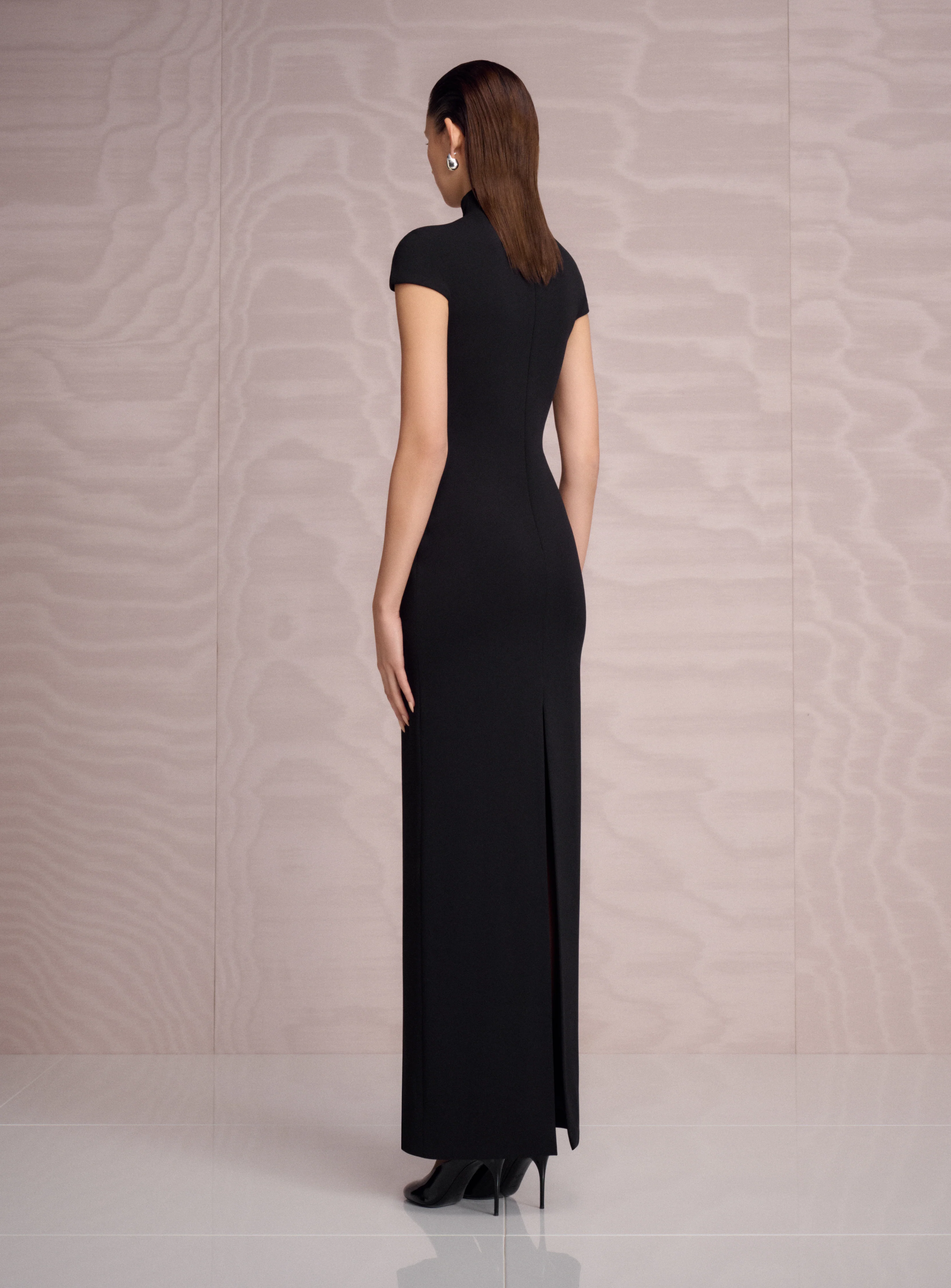 The Lang Maxi Dress in Black - Image 2