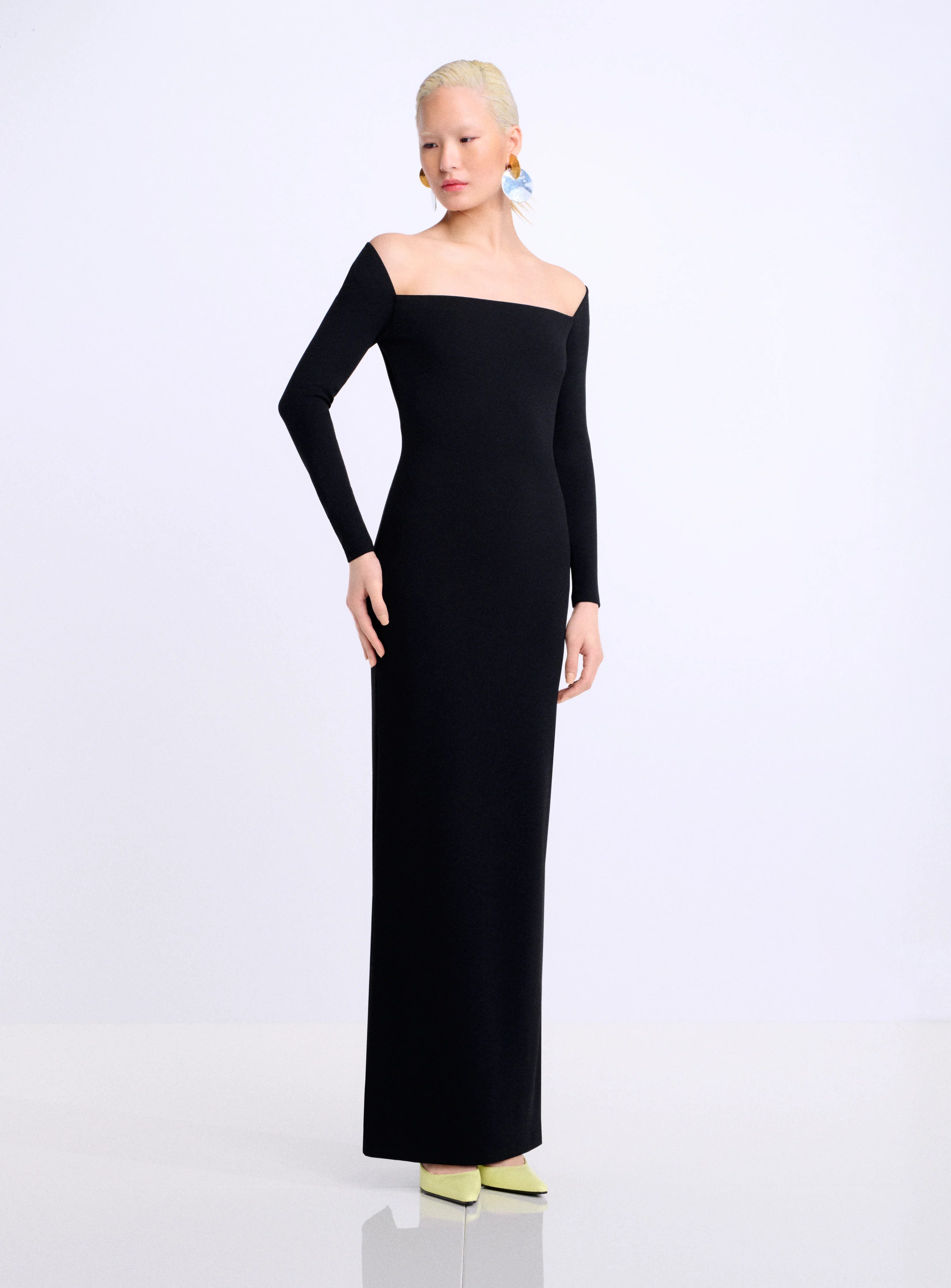 The Lolita Maxi Dress in Black