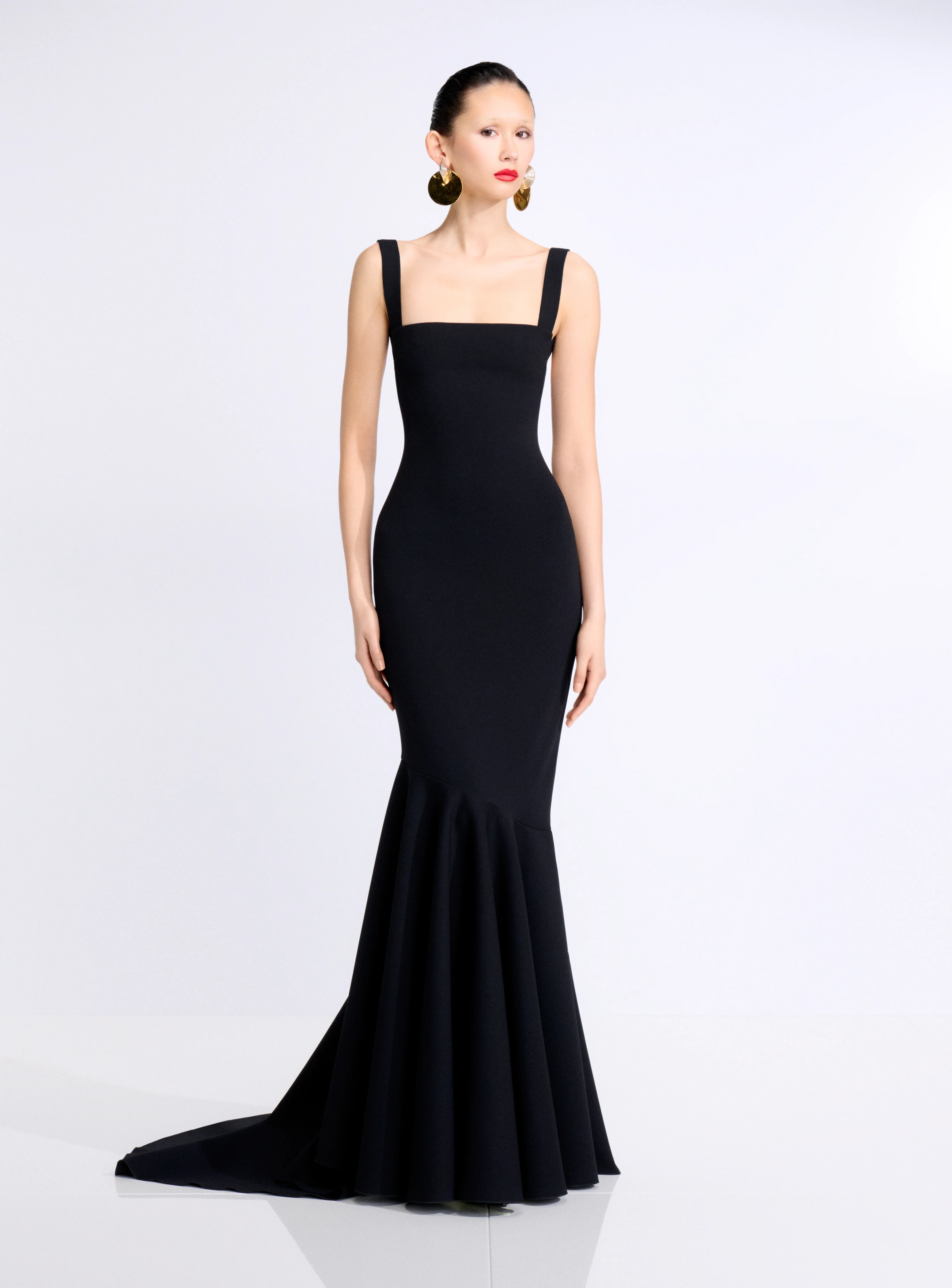 The Lottie Maxi Dress in Black