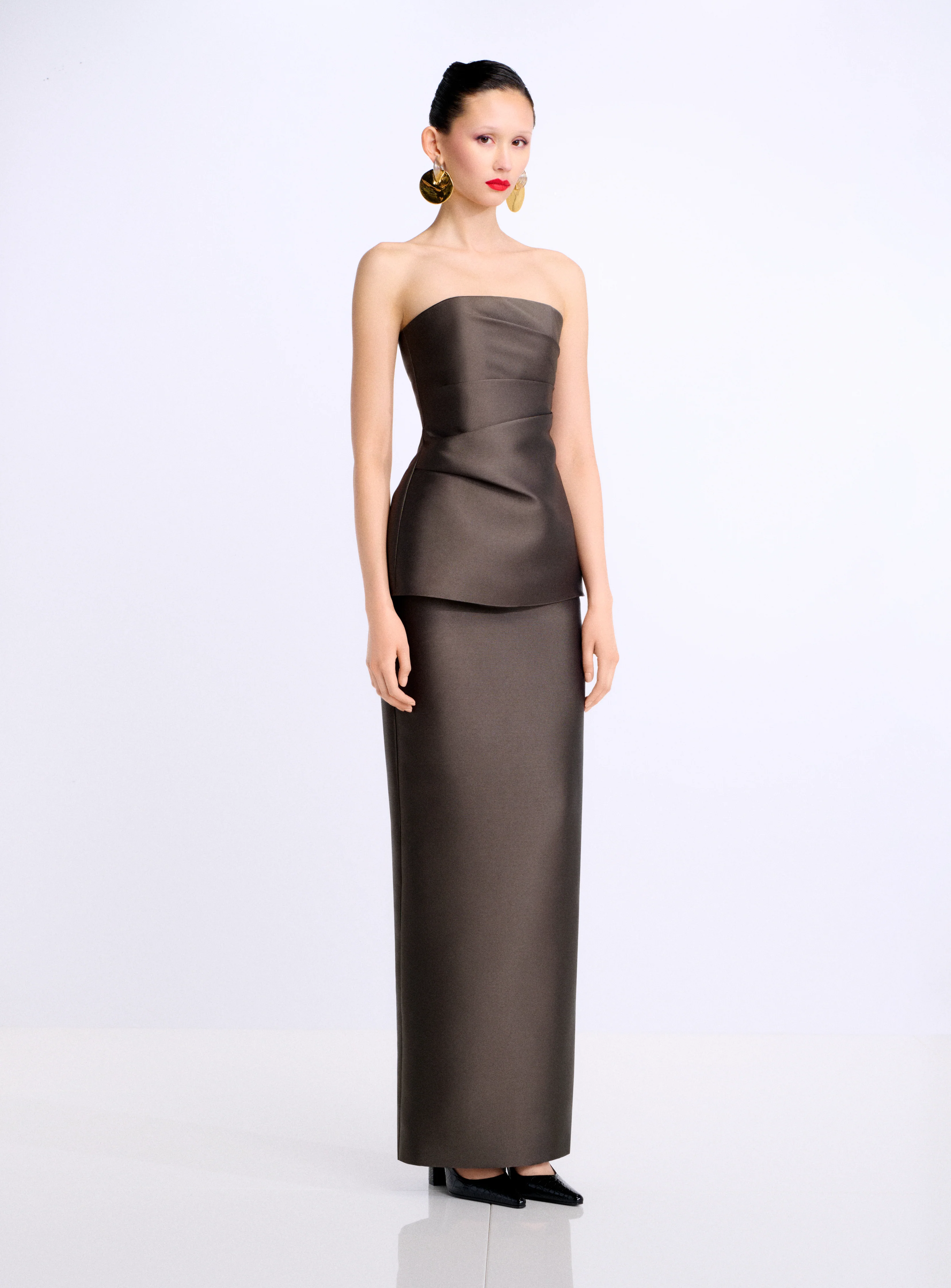 The Lucille Maxi Dress in Flint