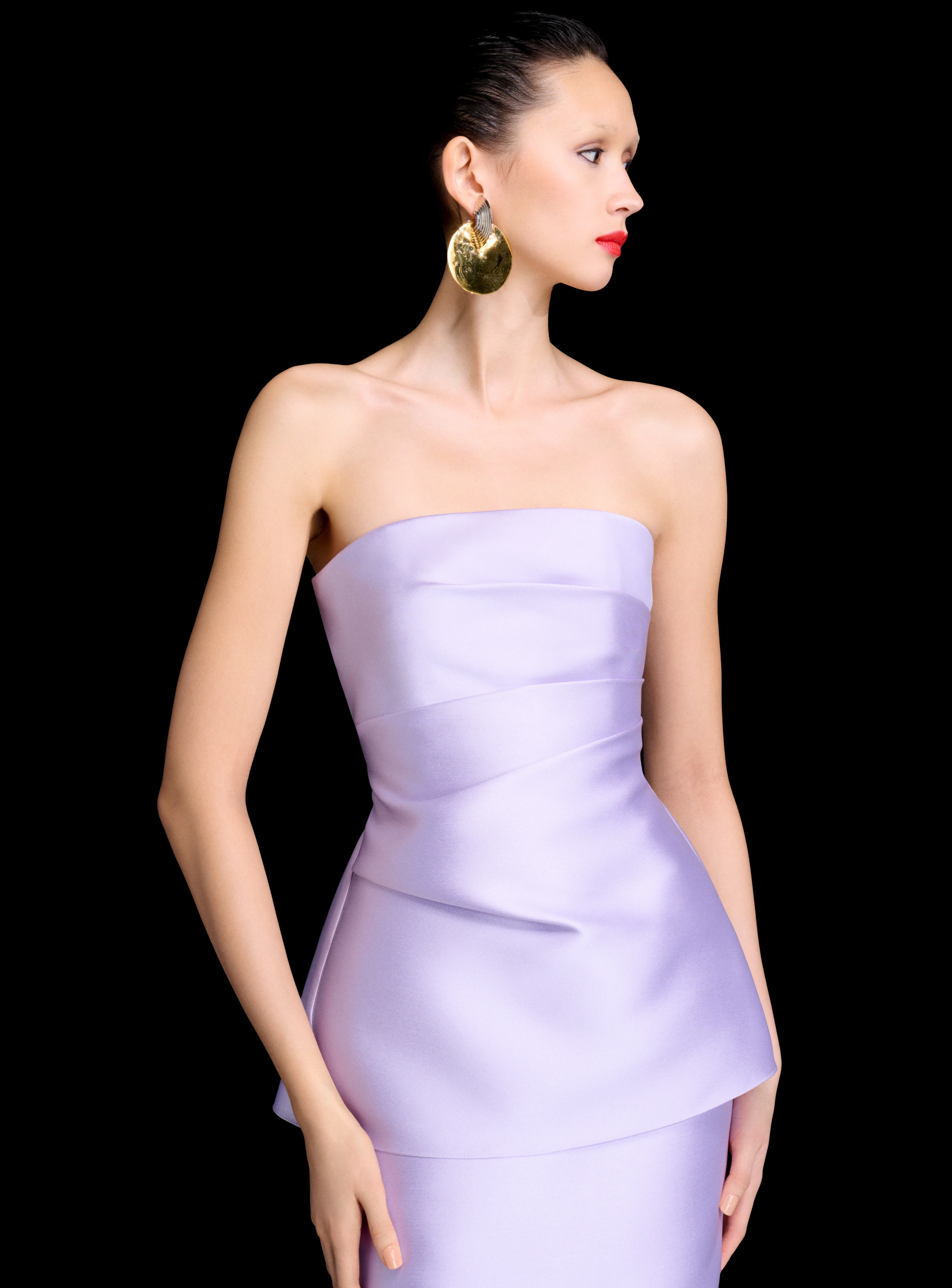 The Lucille Maxi Dress in Lavender - Image 2