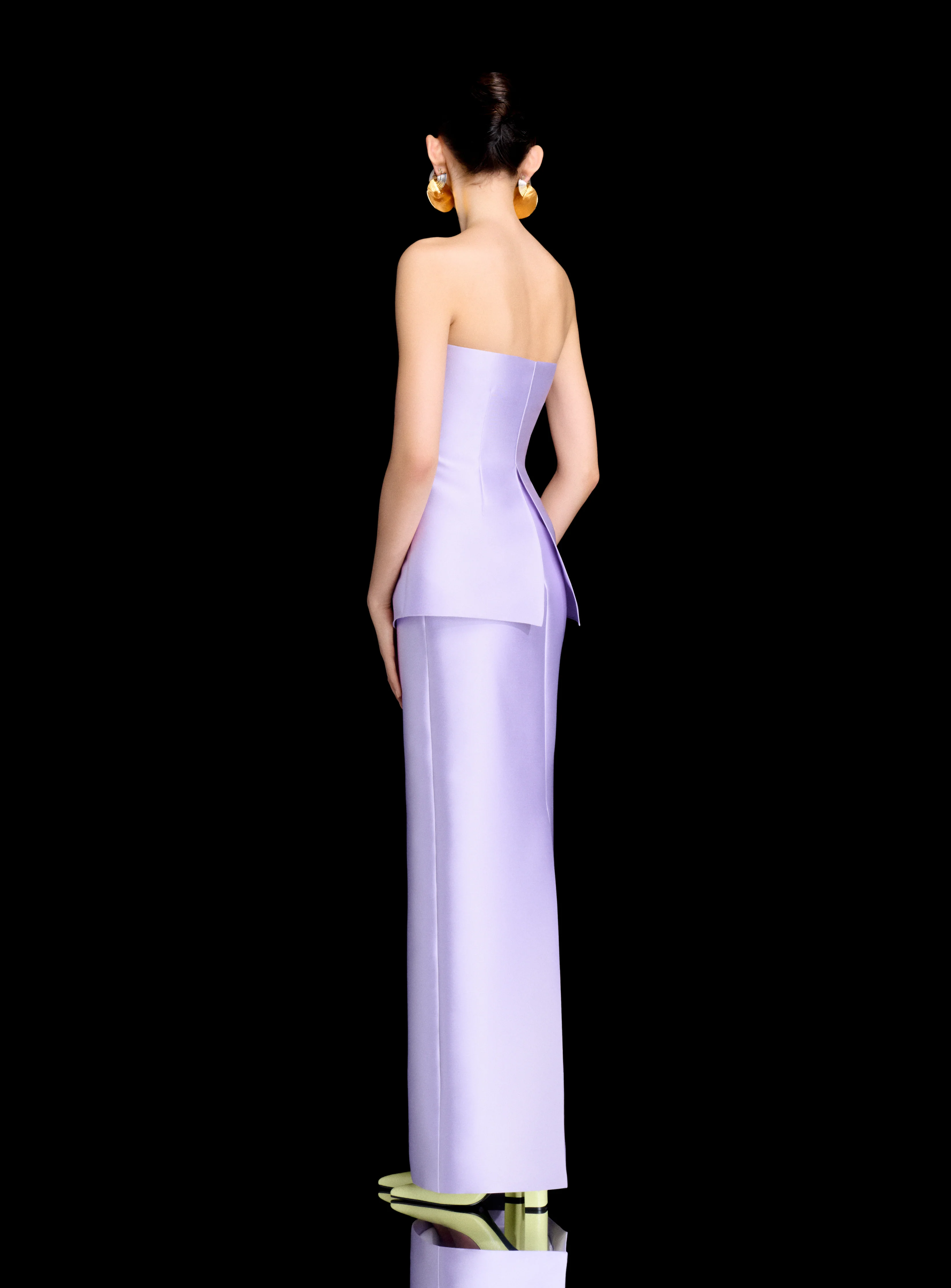 The Lucille Maxi Dress in Lavender - Image 4