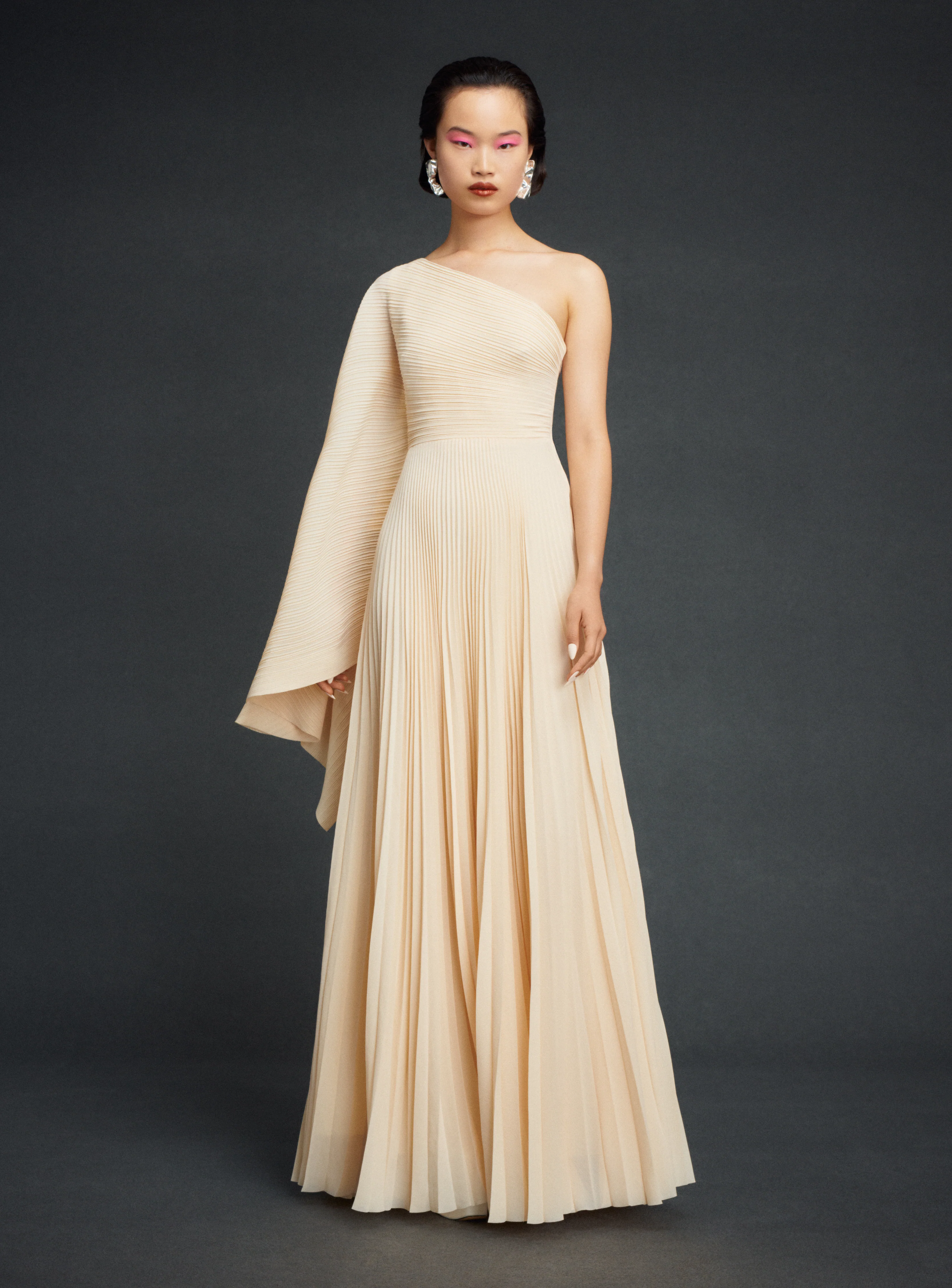 The Maci Maxi Dress in Alabaster - Image 2