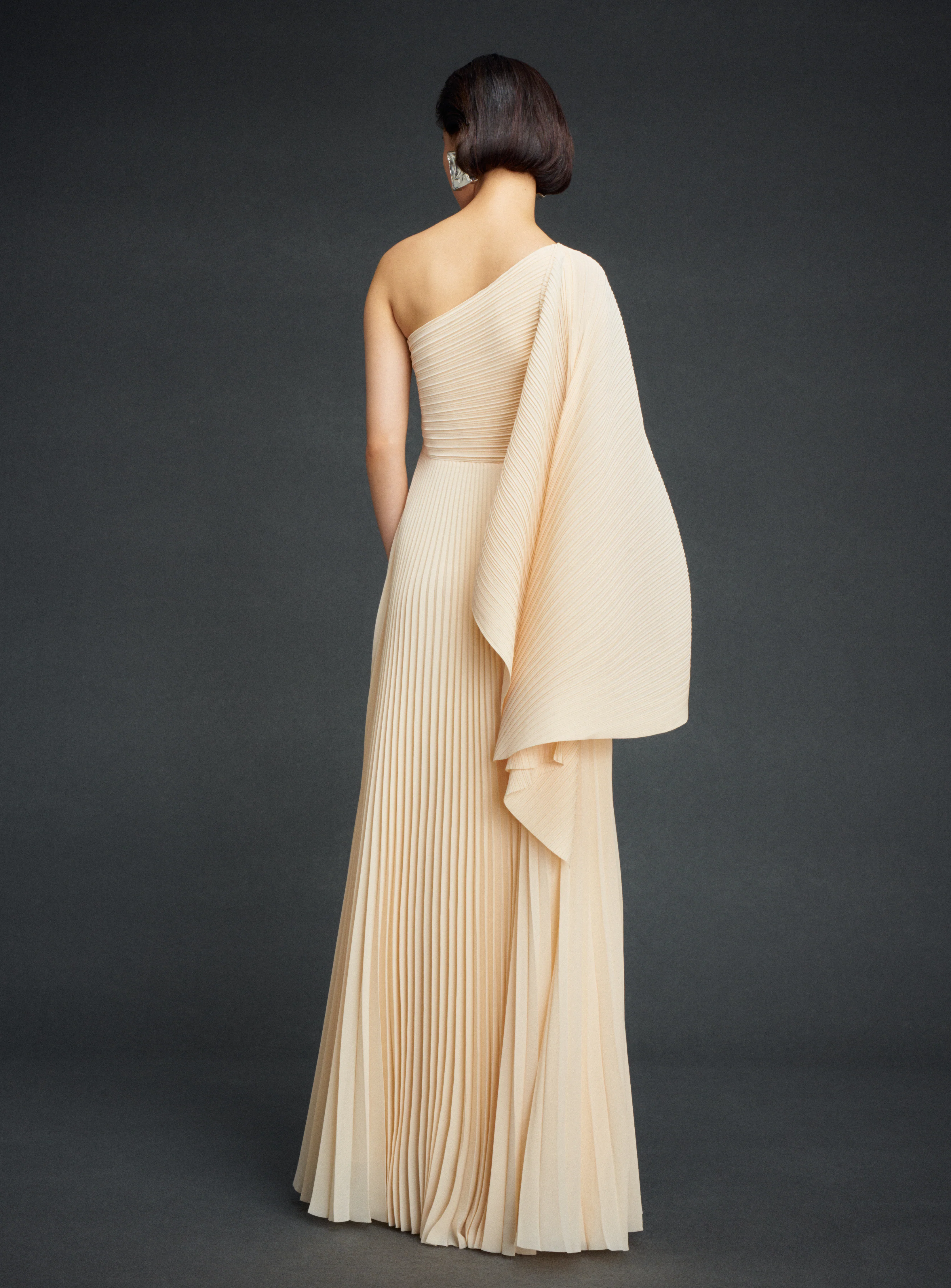 The Maci Maxi Dress in Alabaster - Image 3