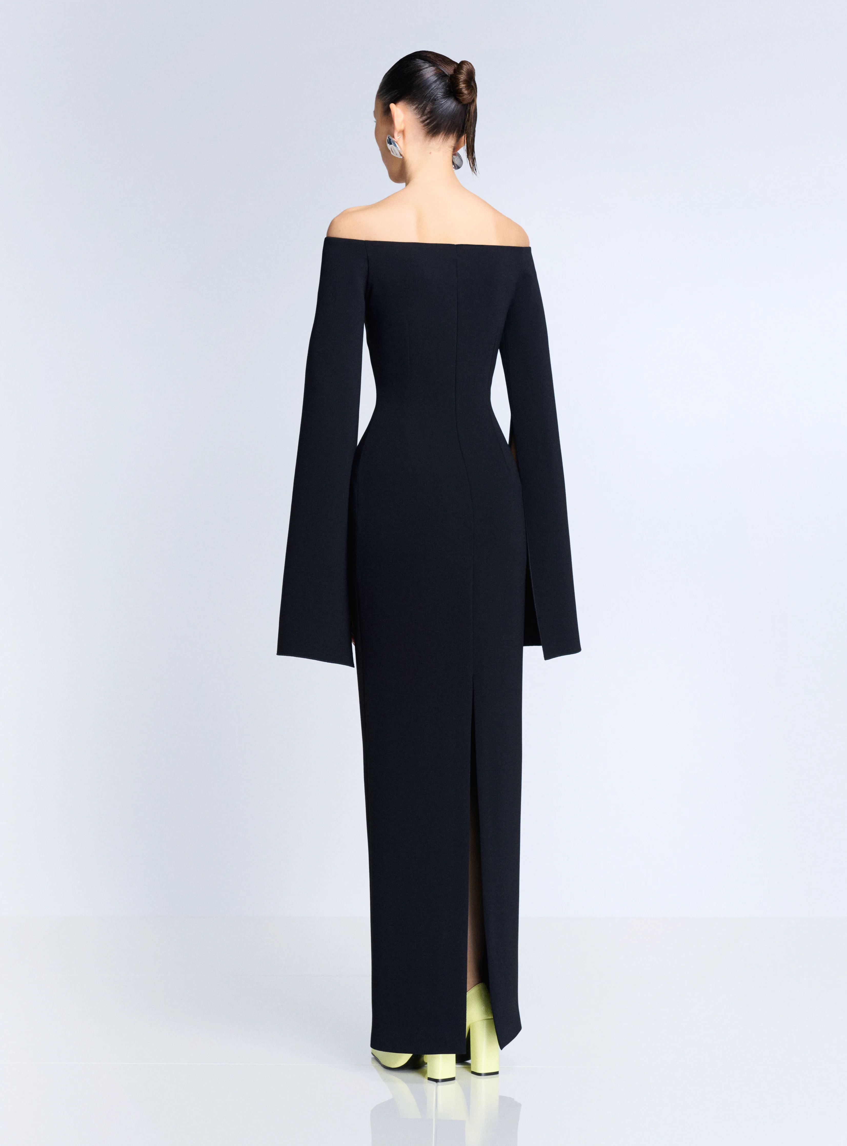 The Marcella Maxi Dress in Black - Image 2