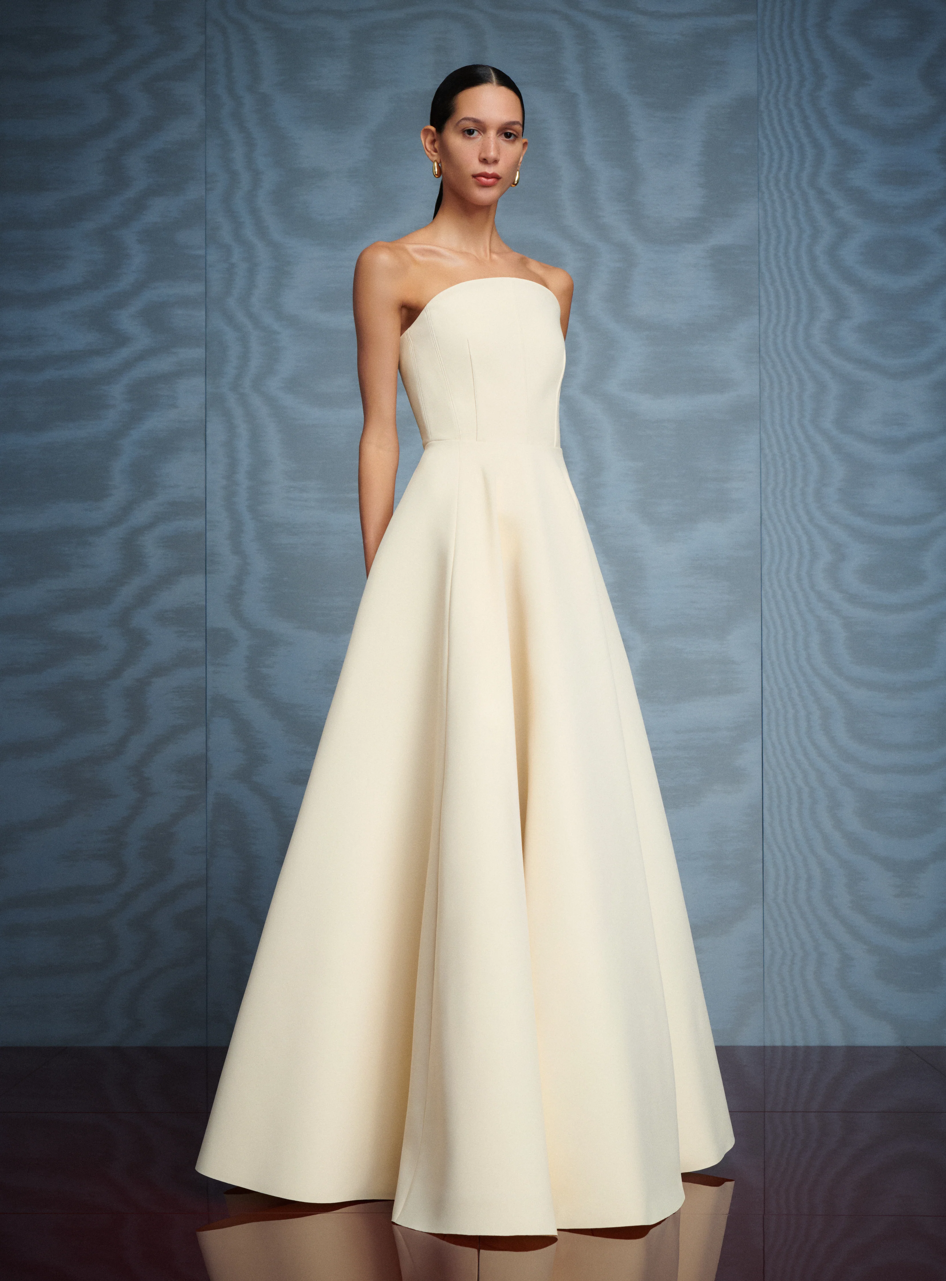 The Mathilde Maxi Dress in Pearl - Image 2