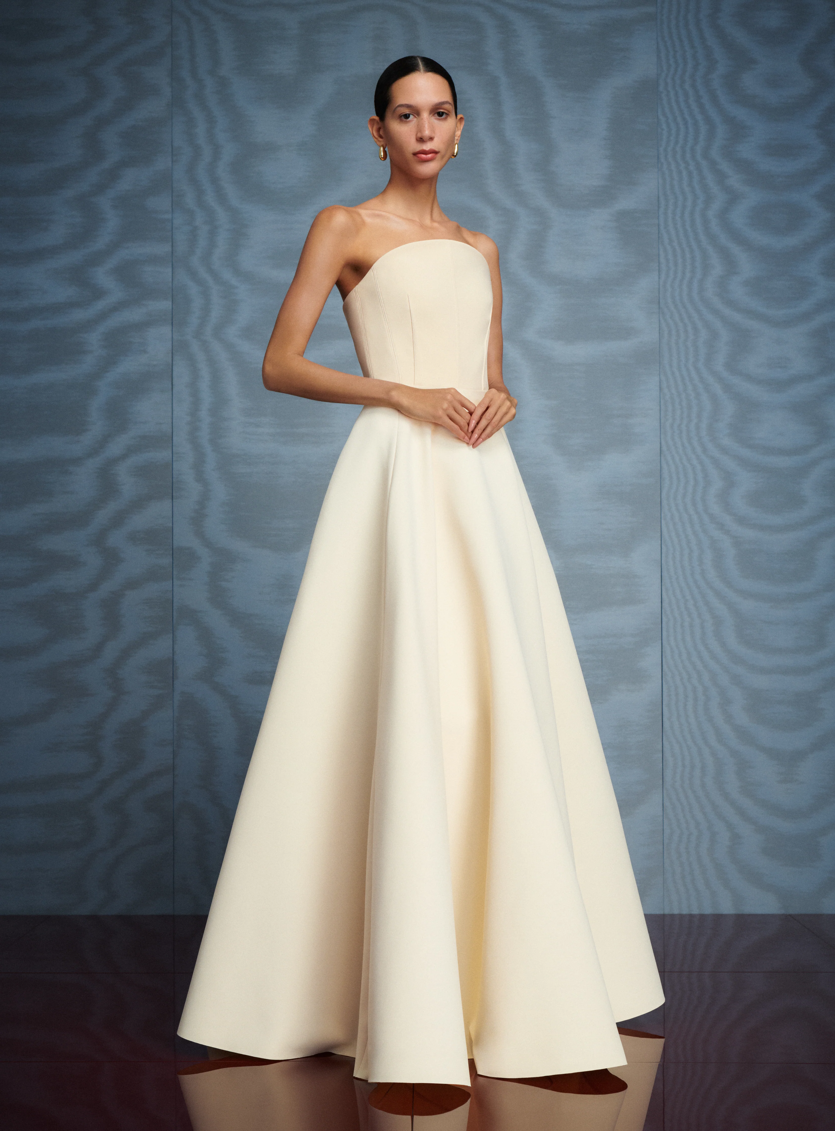 The Mathilde Maxi Dress in Pearl - Image 4