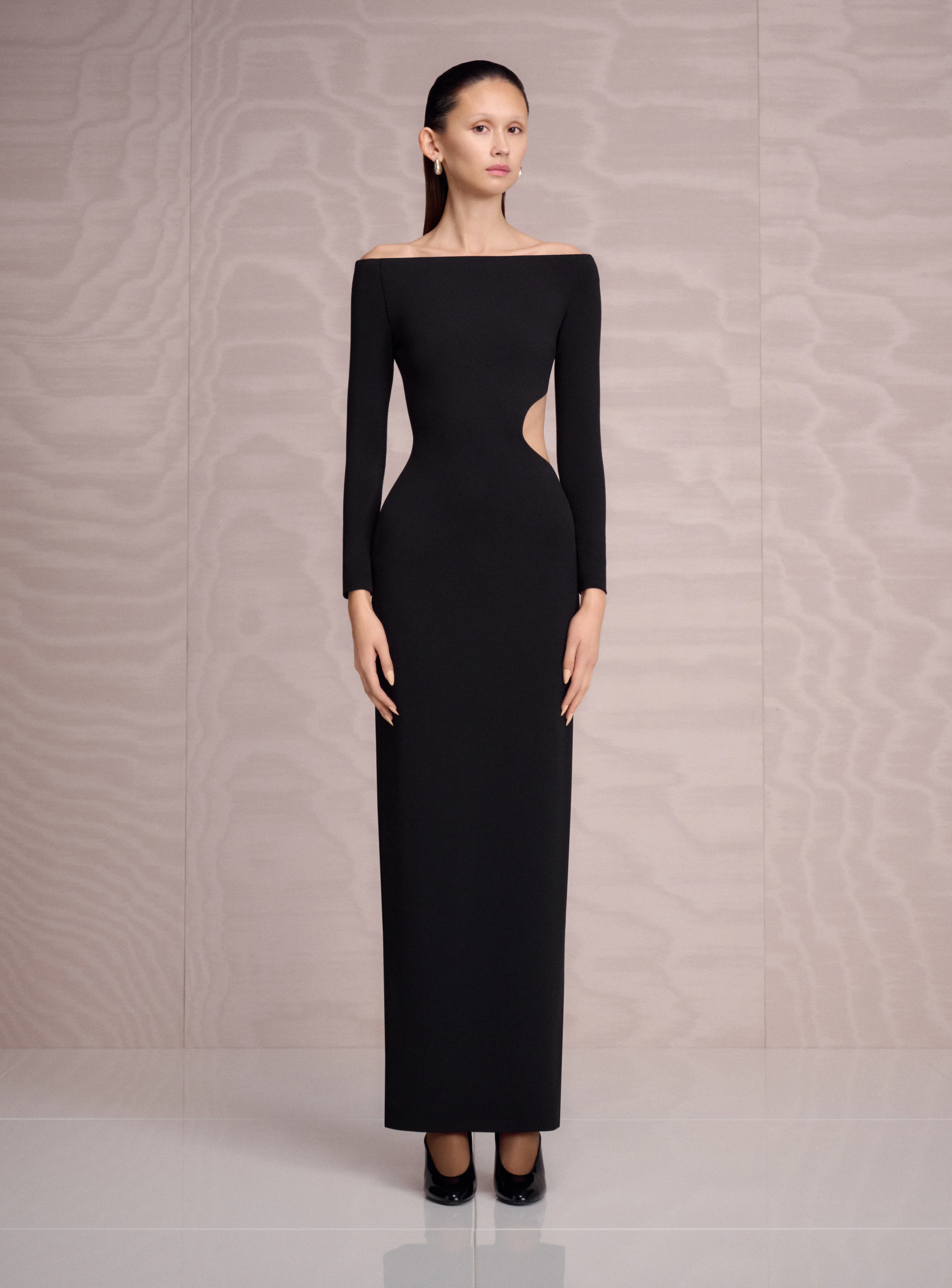 The Mircea Maxi Dress in Black