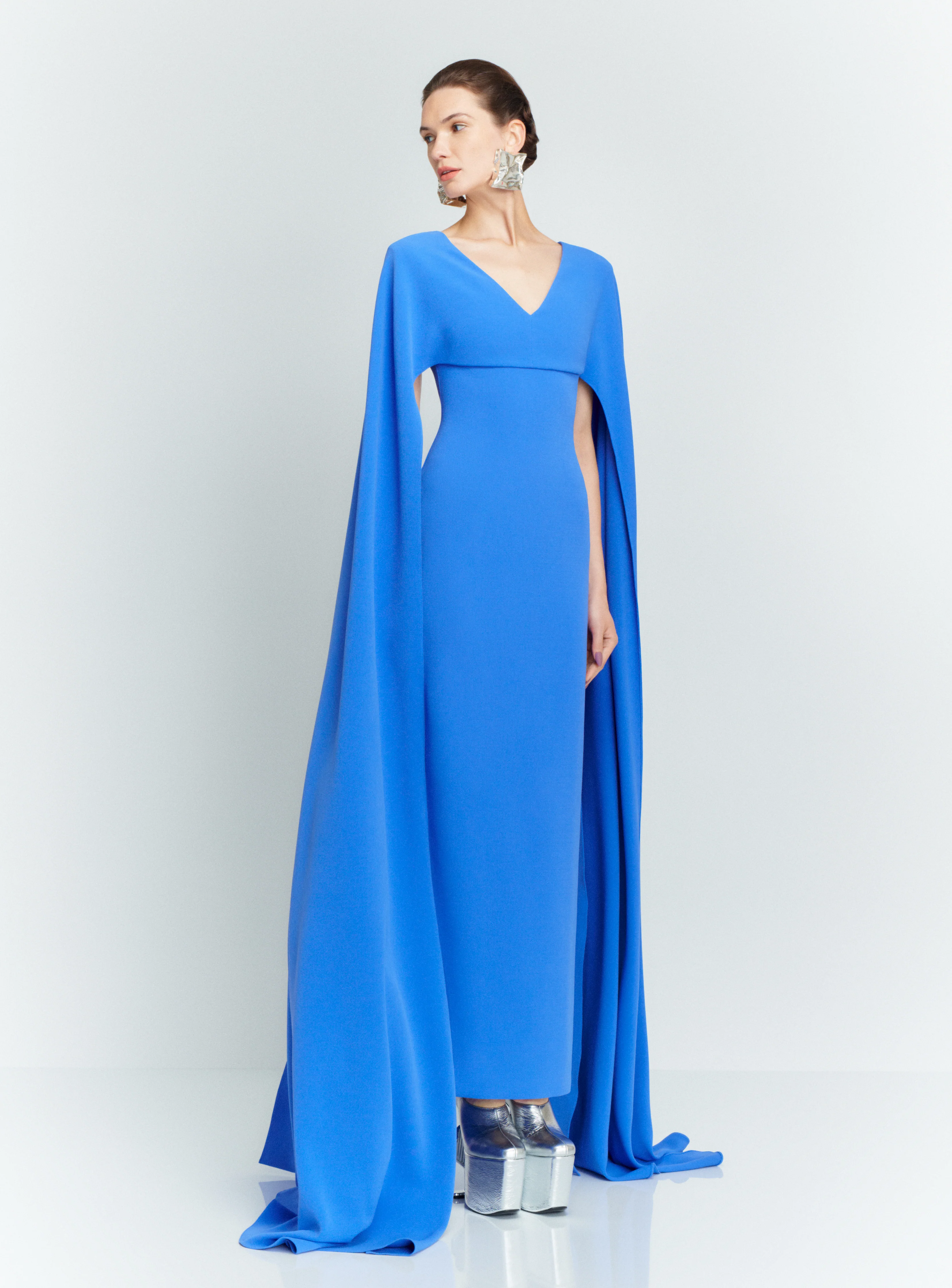 The Morgan Maxi Dress in Iris Blue - Image 2