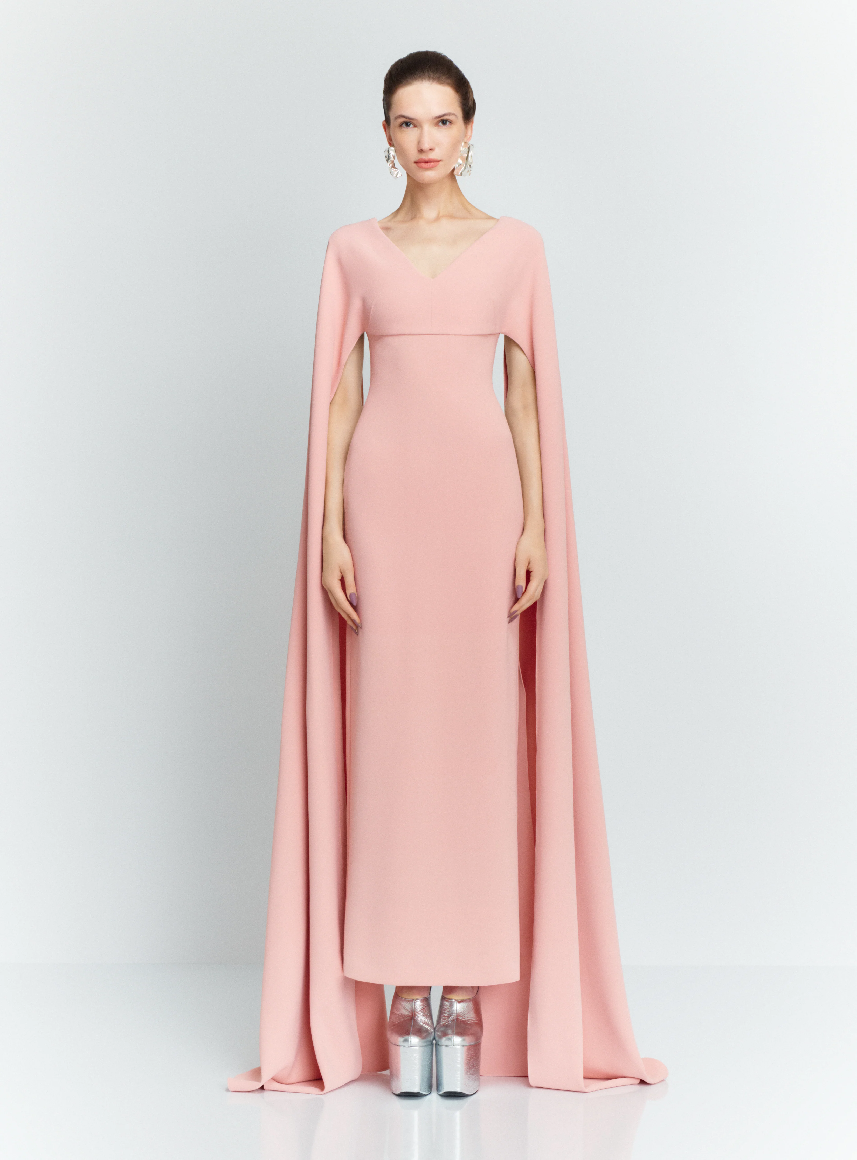 The Morgan Maxi Dress in Putty Pink