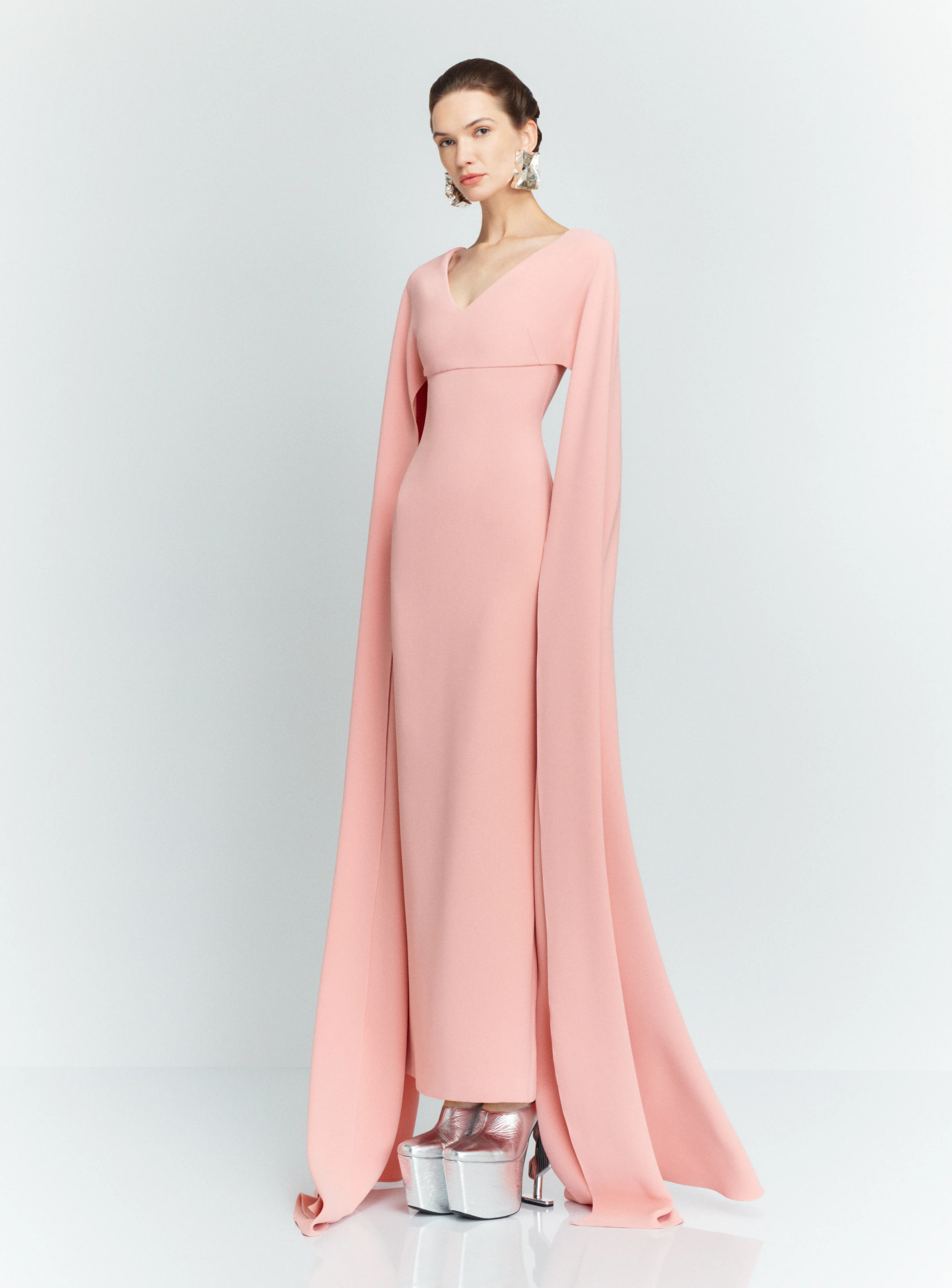 The Morgan Maxi Dress in Putty Pink - Image 2
