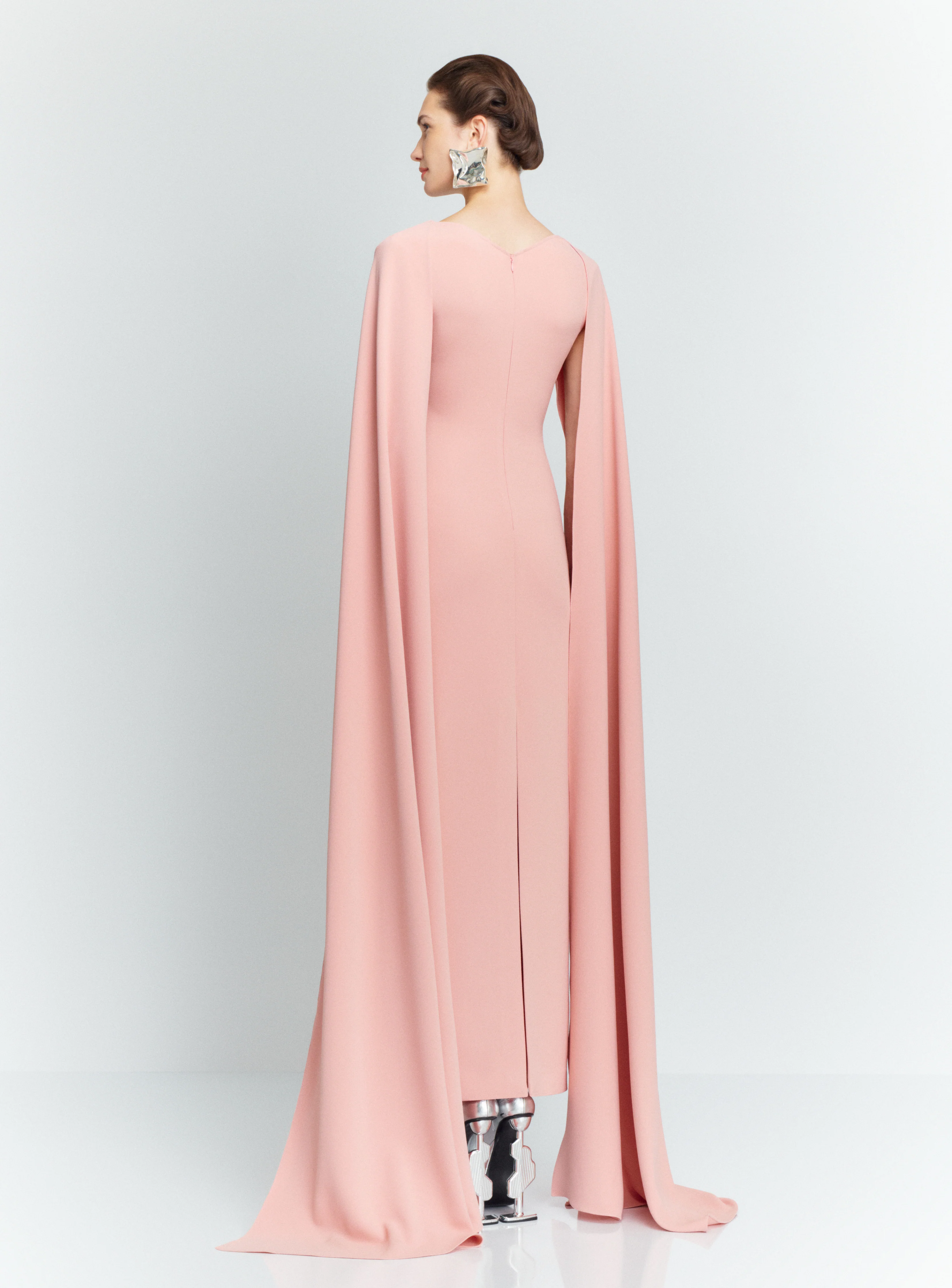 The Morgan Maxi Dress in Putty Pink - Image 3