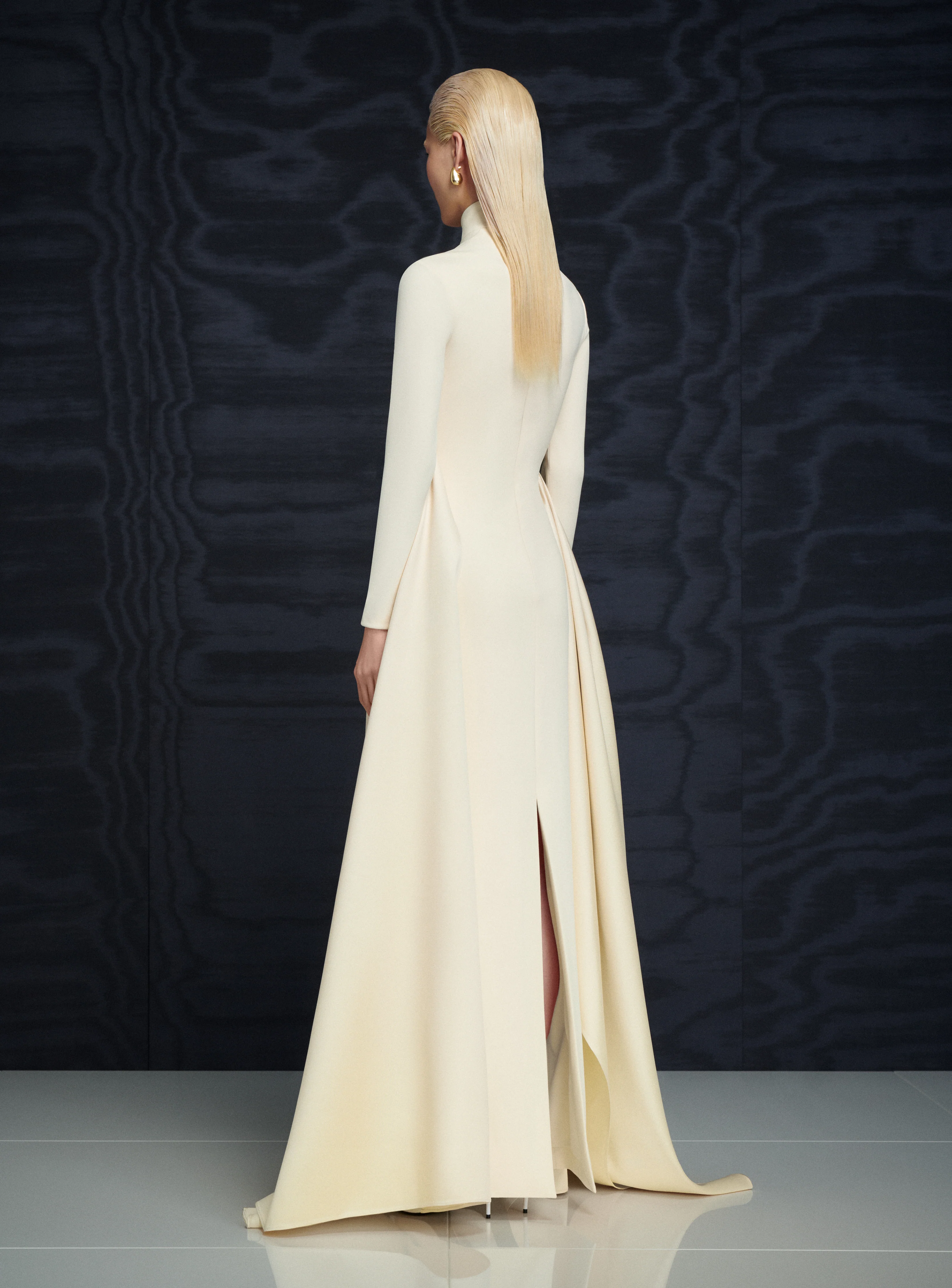 The Olivia Maxi Dress in Pearl - Image 3