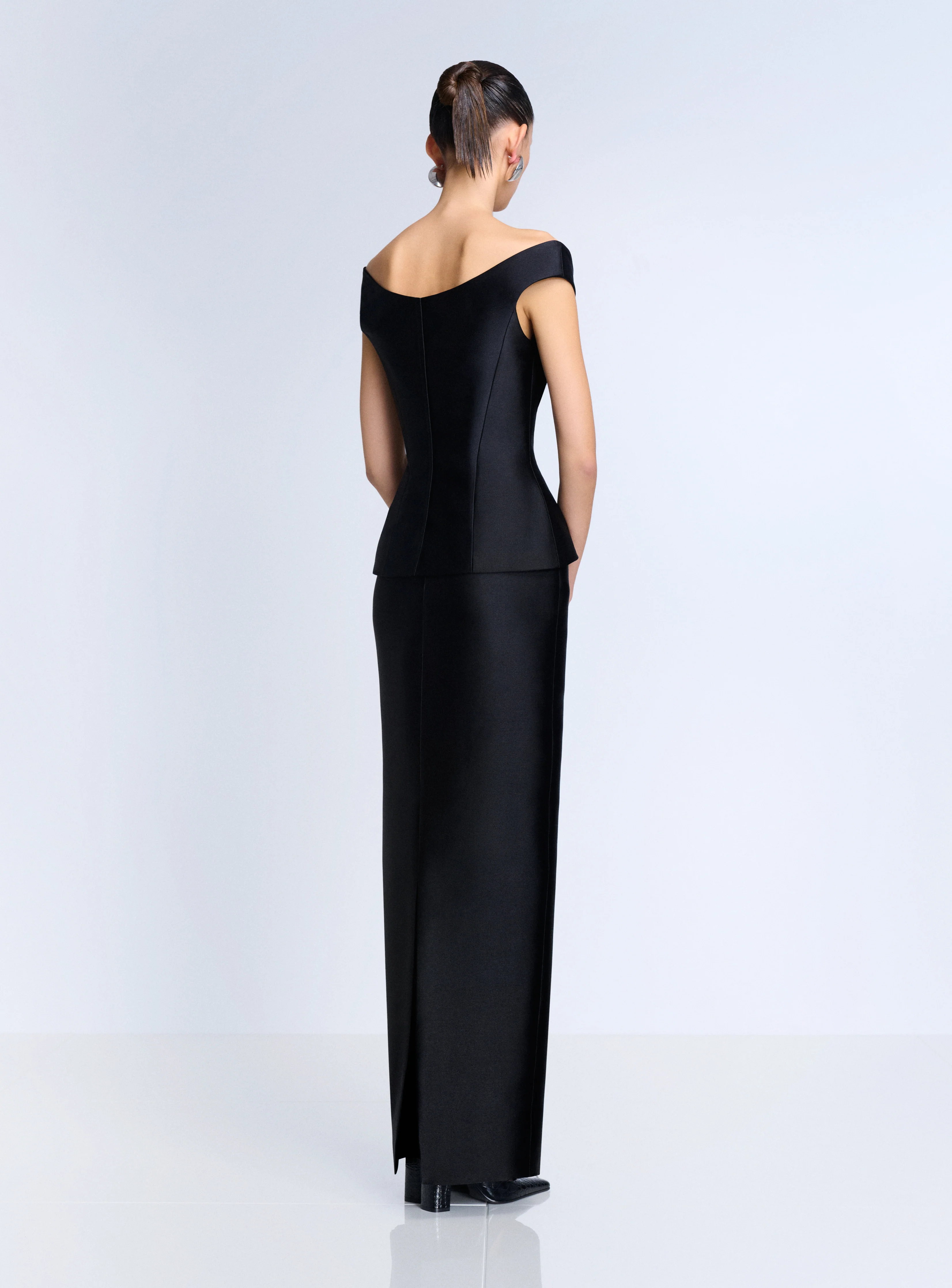 The Pieta Maxi Dress in Black - Image 2