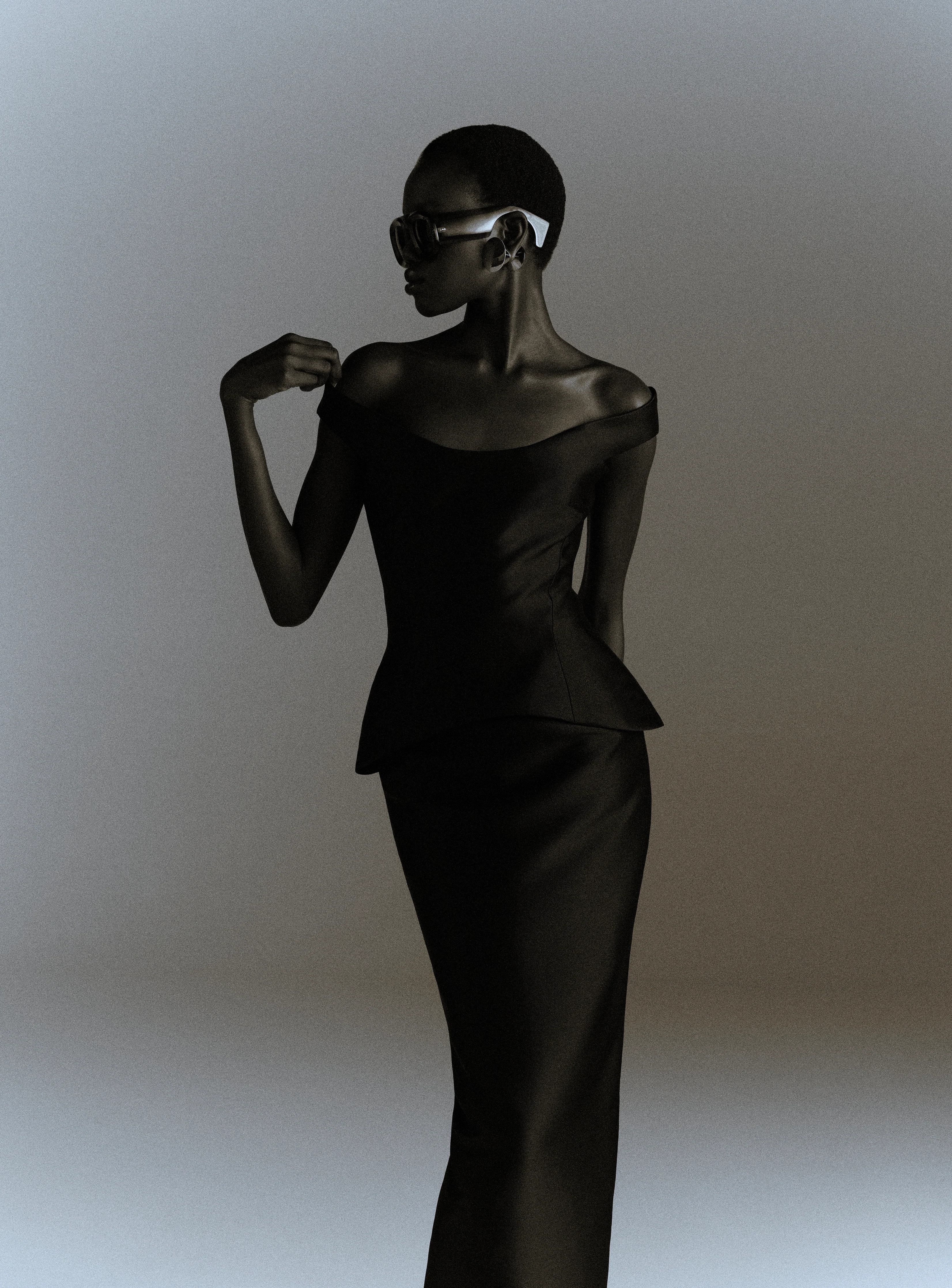 The Pieta Maxi Dress in Black - Image 4