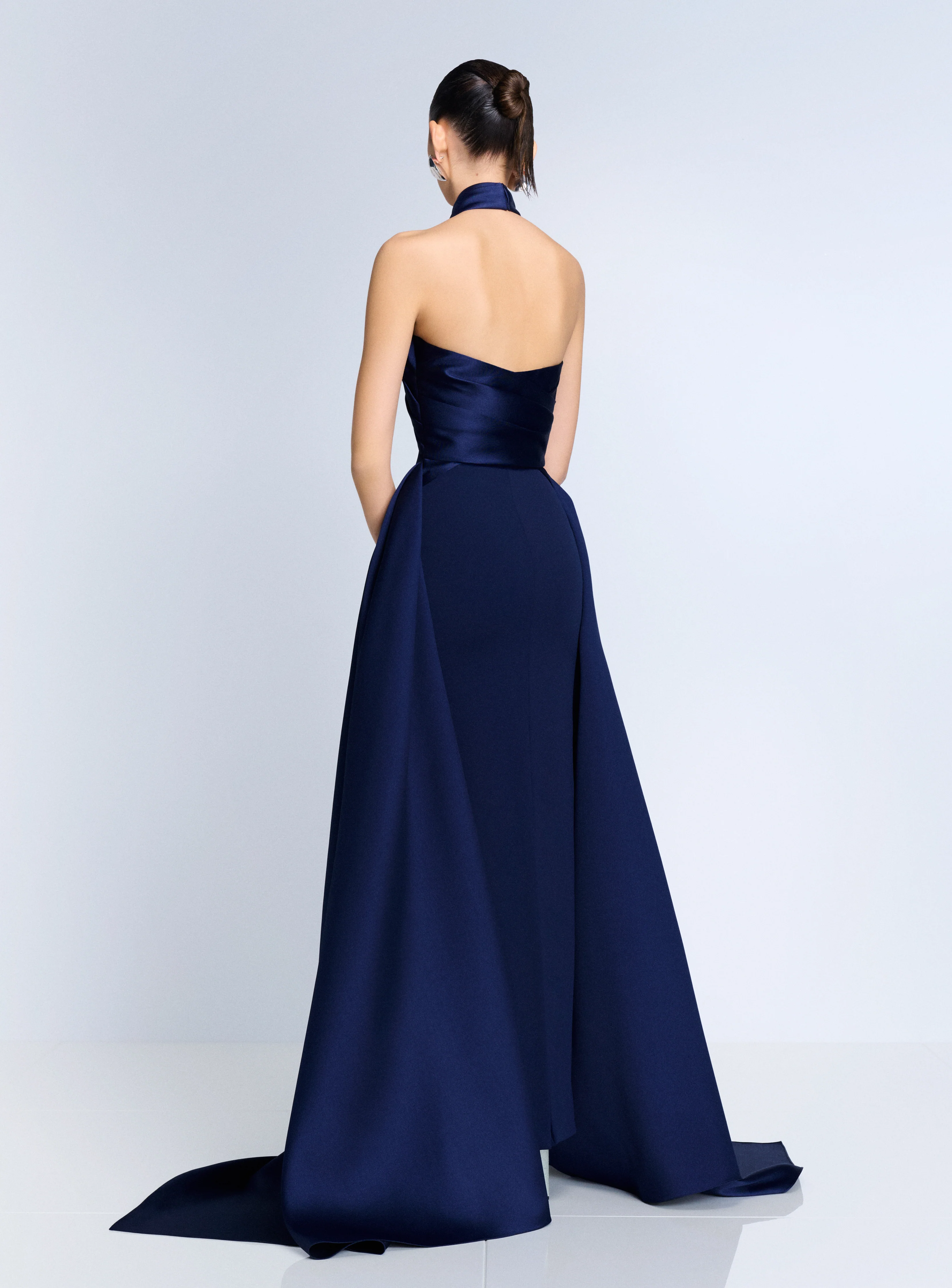 The Rumi Maxi Dress in Navy - Image 3