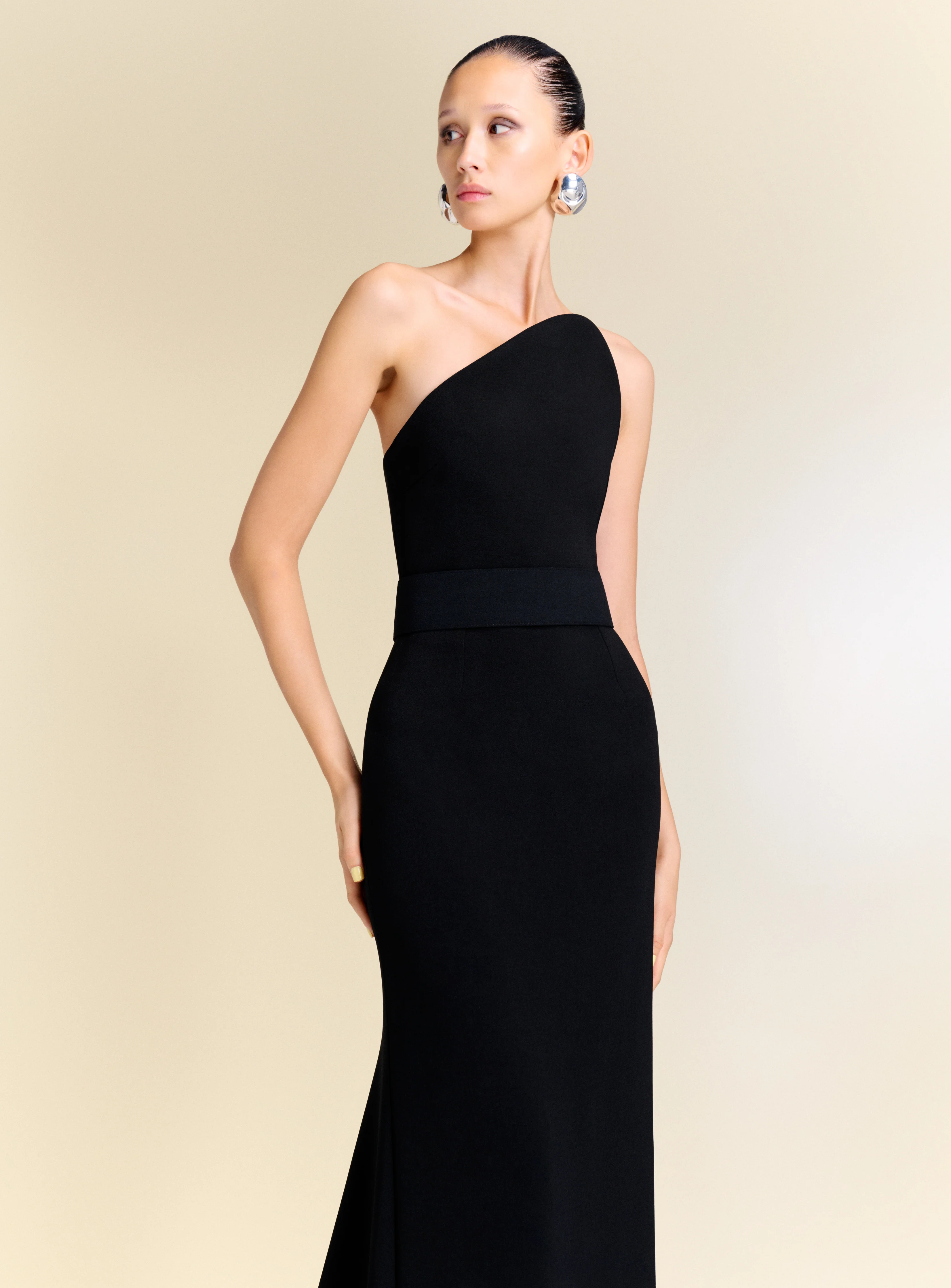 The Seraphina Maxi Dress in Black - Image 2