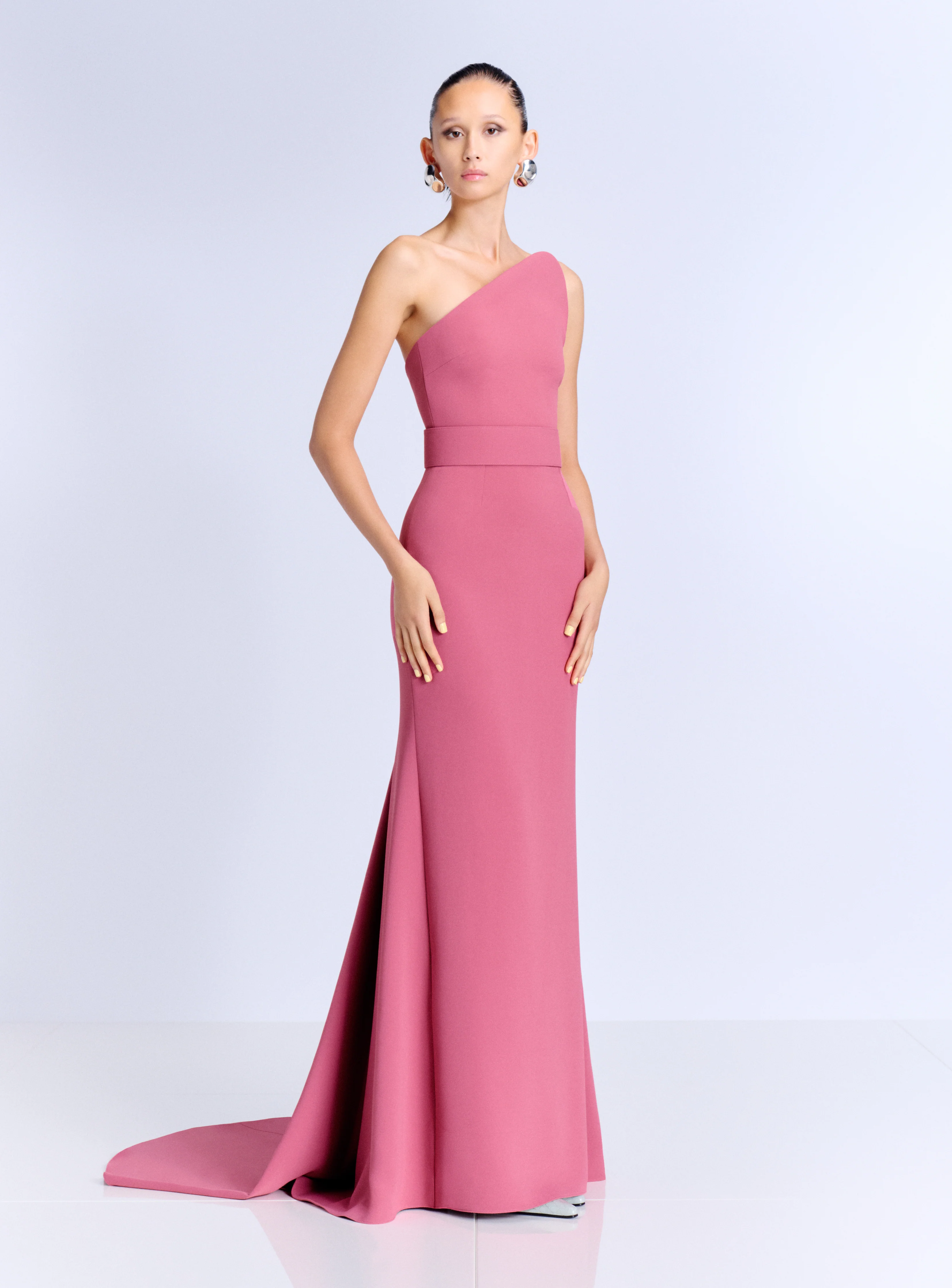 The Seraphina Maxi Dress in Dark Rose - Image 2