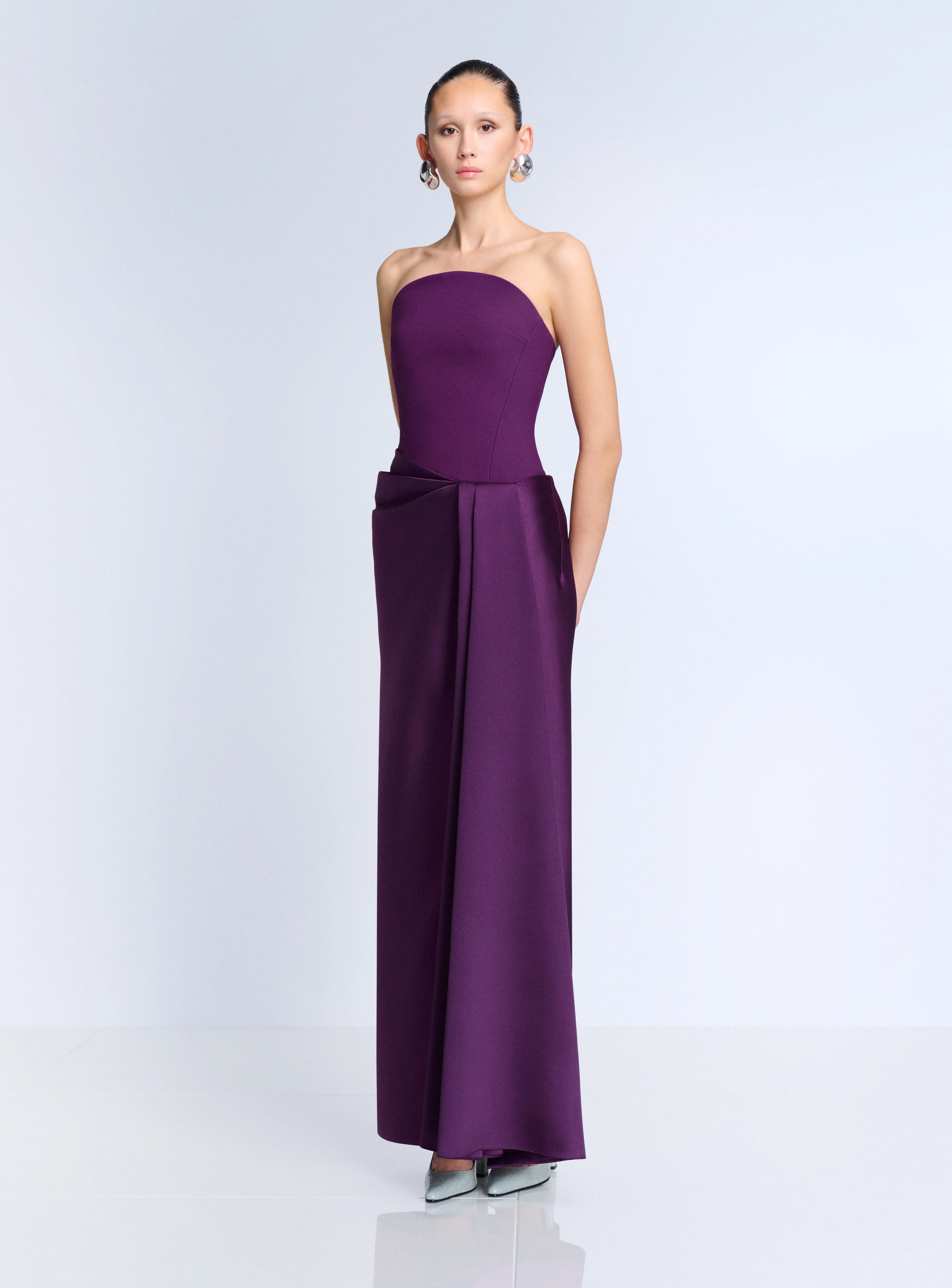 The Seri Maxi Dress in Damson - Image 2