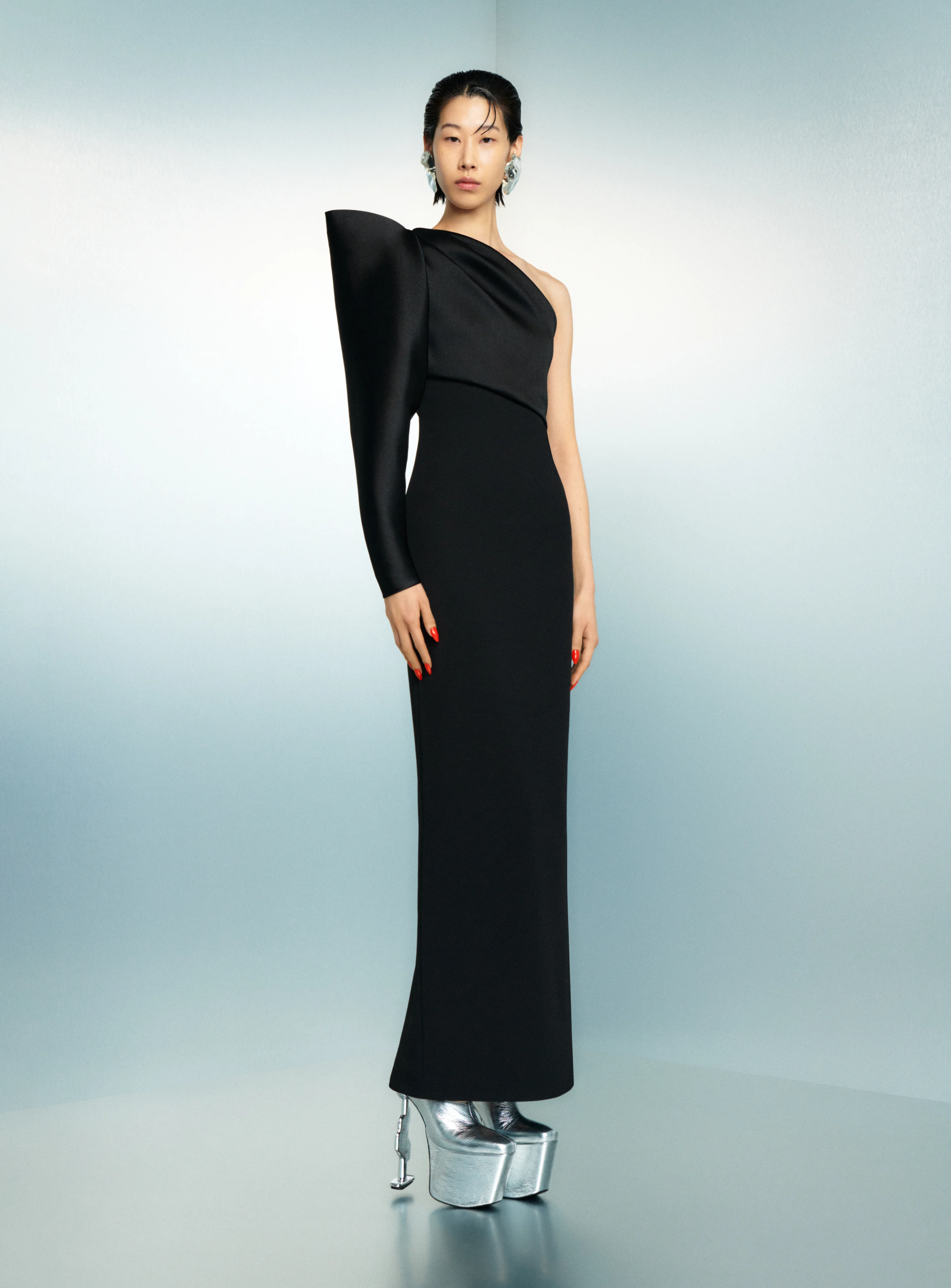The Tally Maxi Dress in Black - Image 4