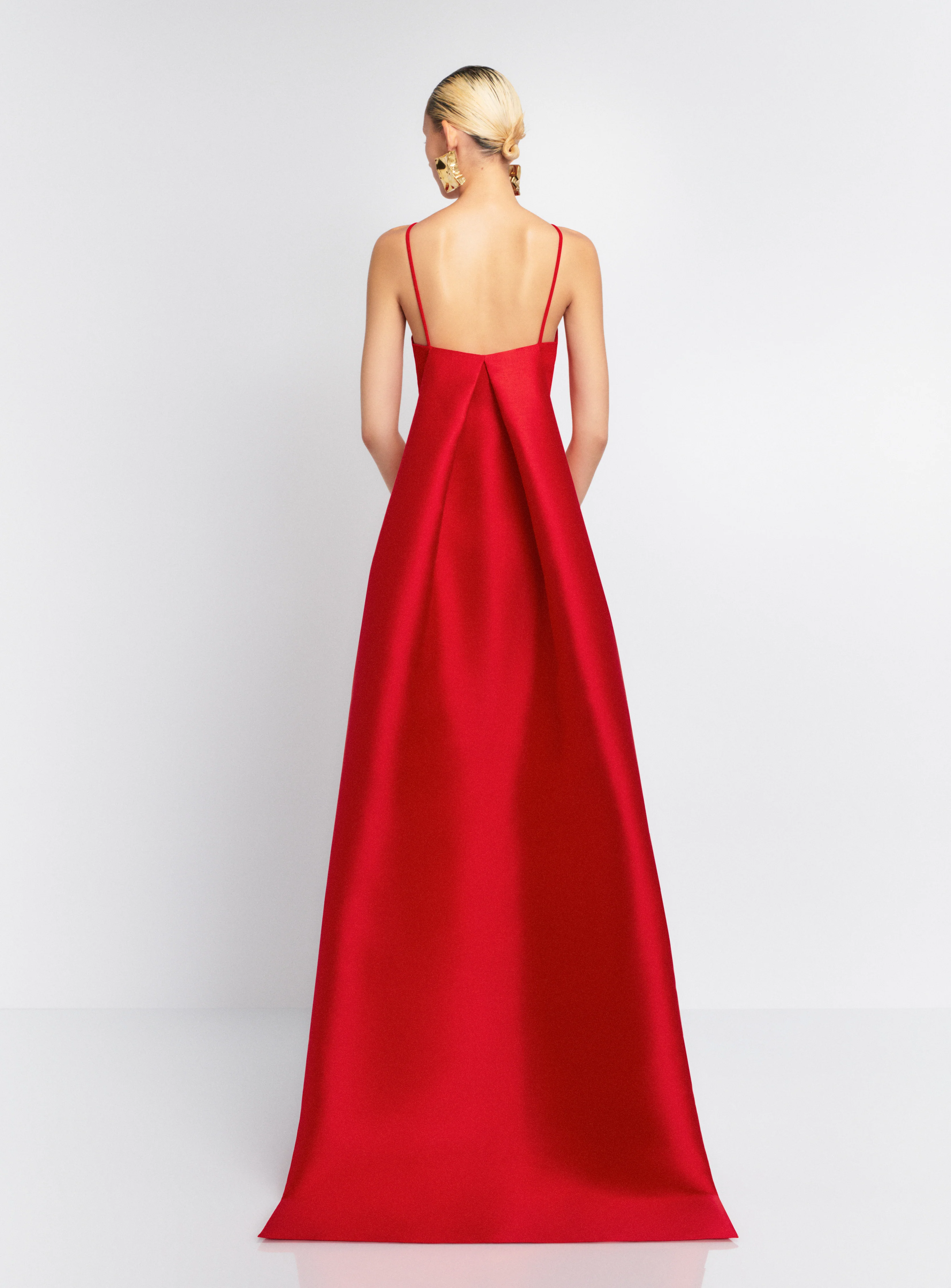 The Ulla Maxi Dress in Red - Image 3